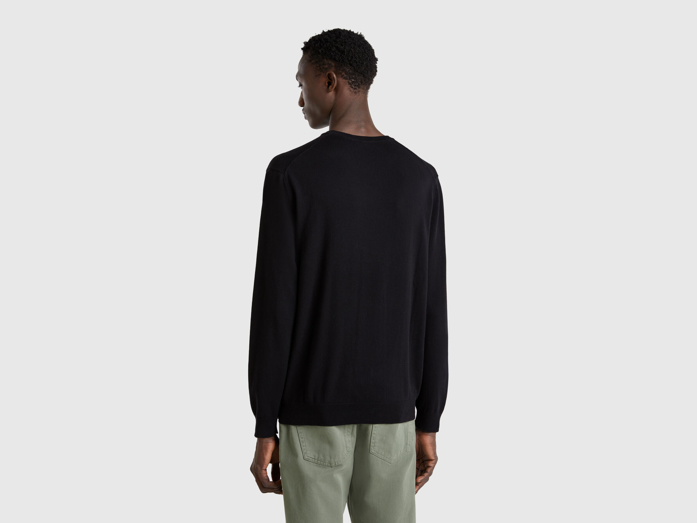 Pull 100 % coton à col rond – Image 2