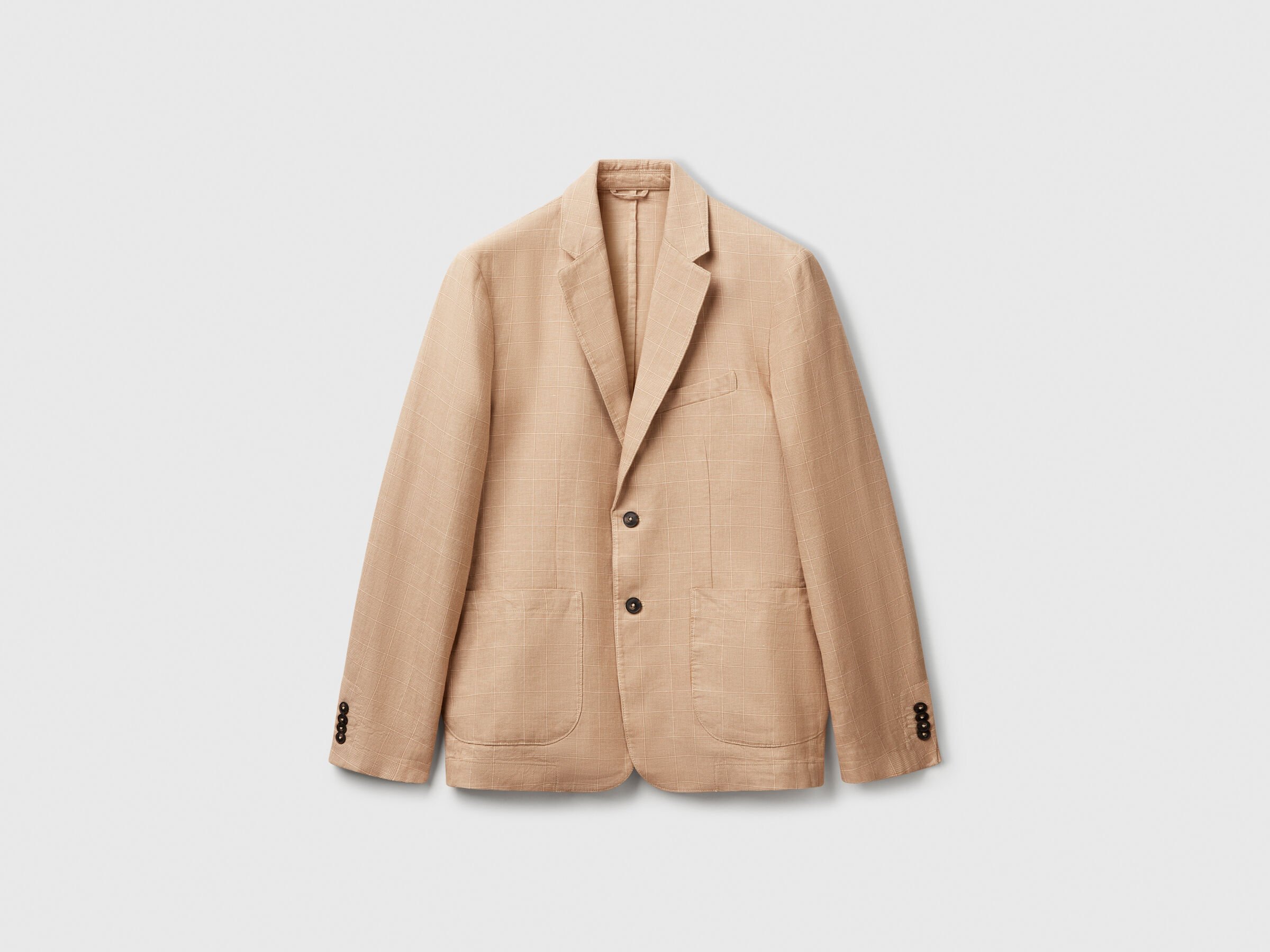 Blazer rayé en lin mélangé – Image 3
