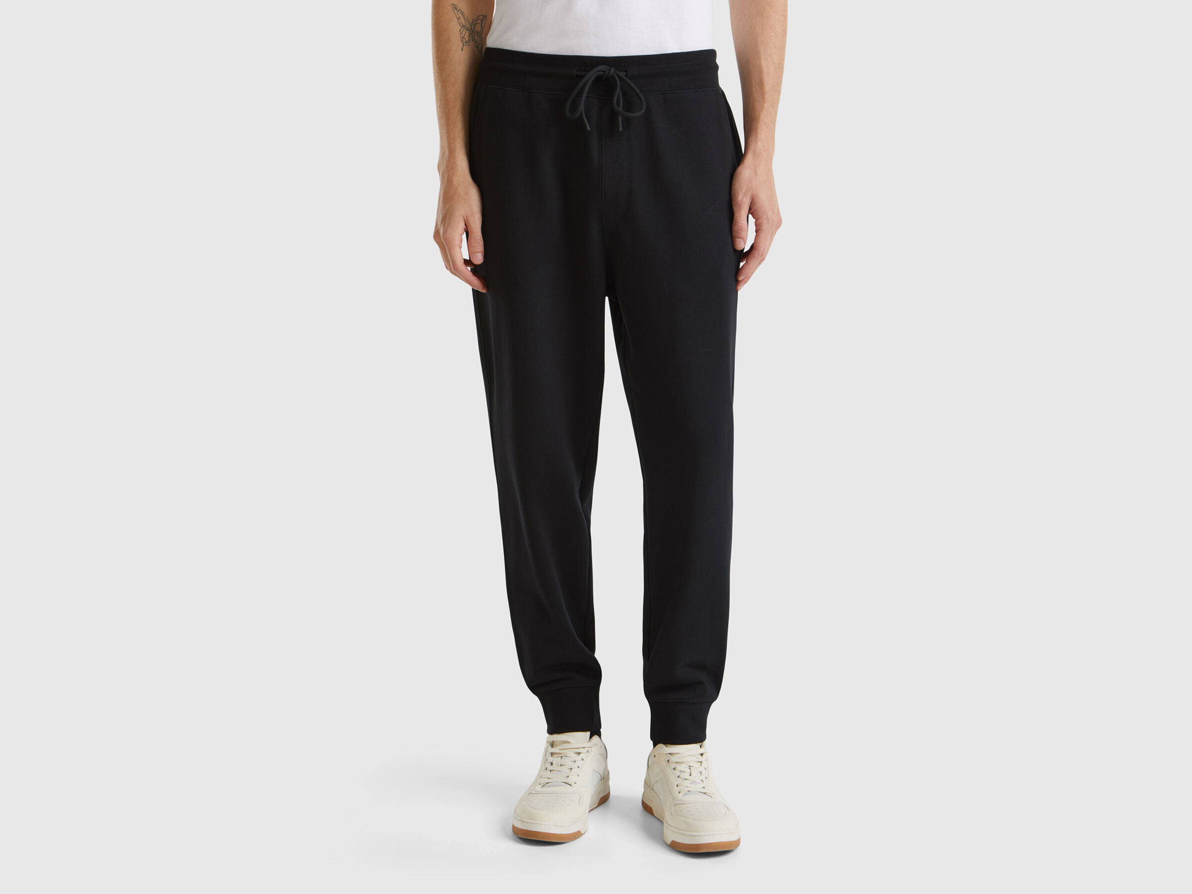Pantalon de jogging en molleton de coton biologique Pantalon de jogging en molleton de coton biologique