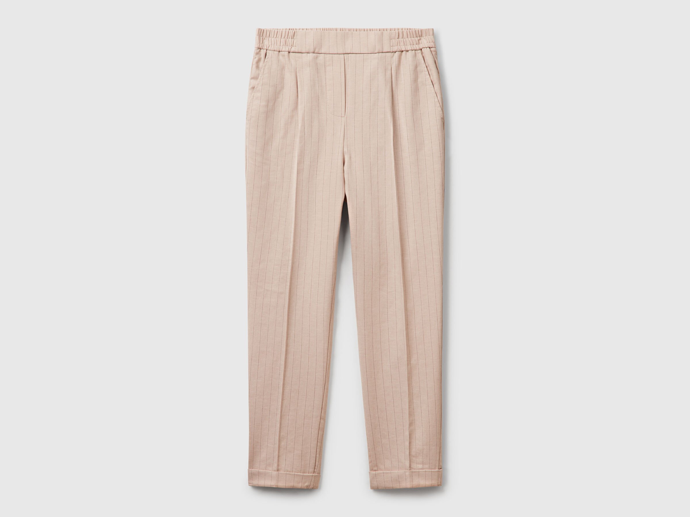 Pantalon coupe classique à fines rayures – Image 3
