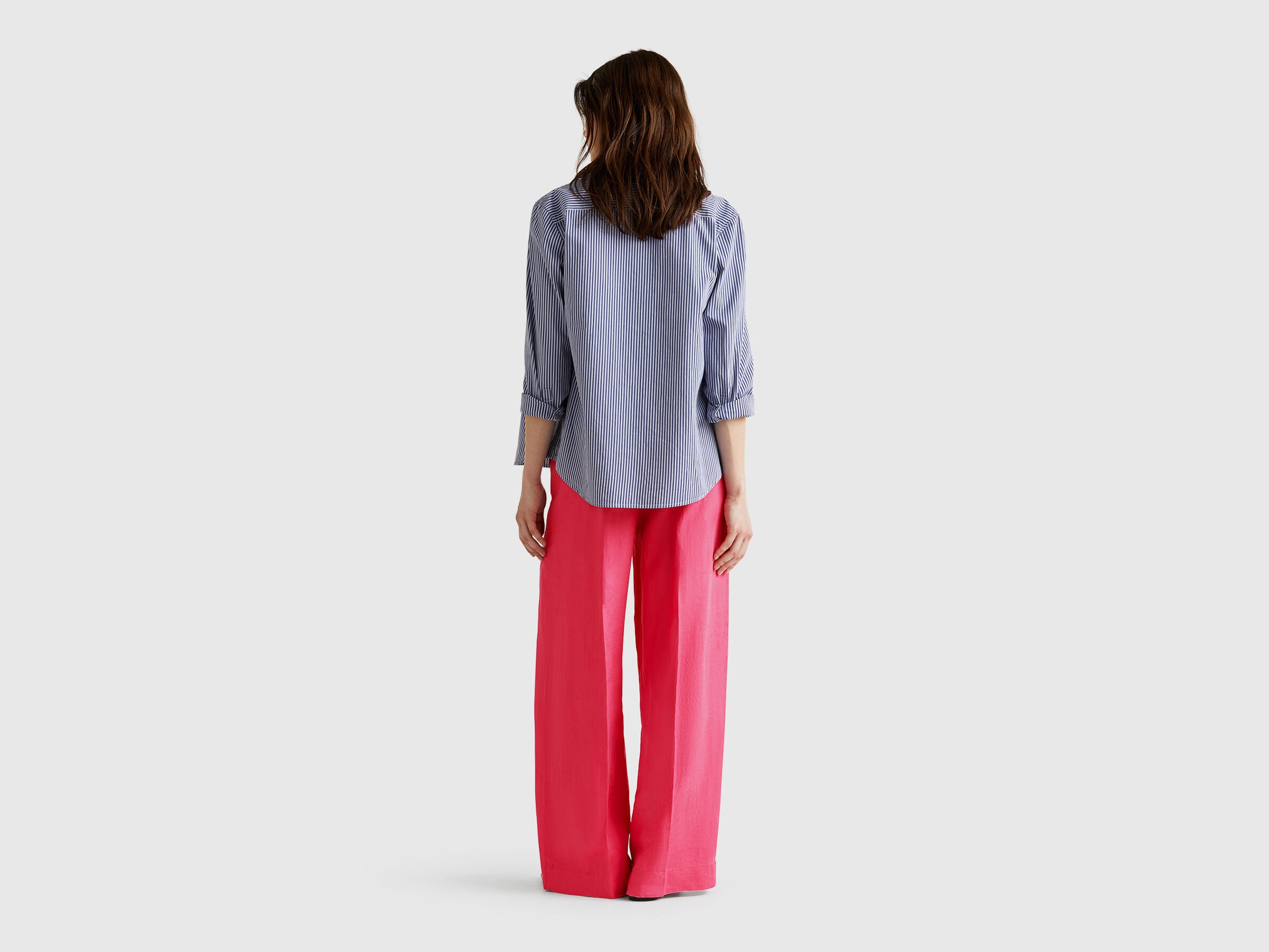 Pantalon Palazzo en 100% lin – Image 2