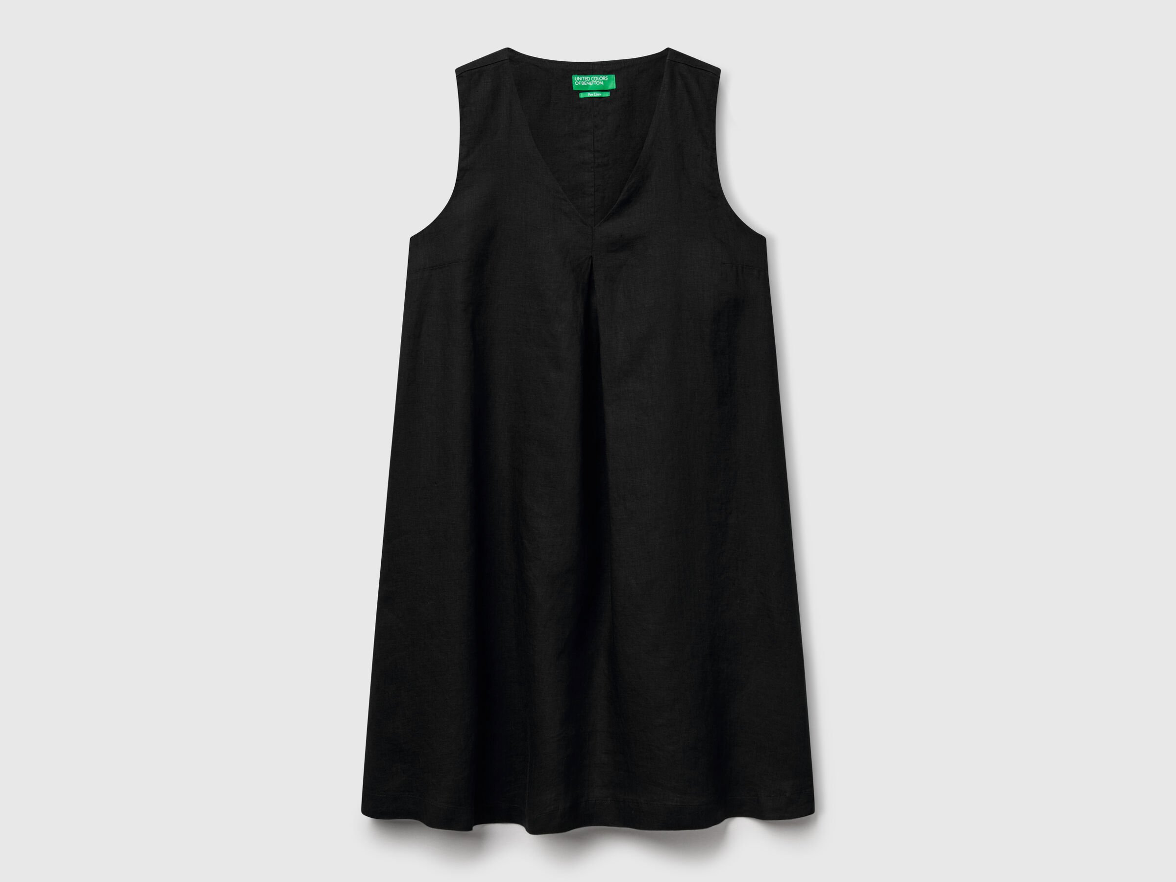 Robe sans manches en pur lin Robe sans manches en pur lin