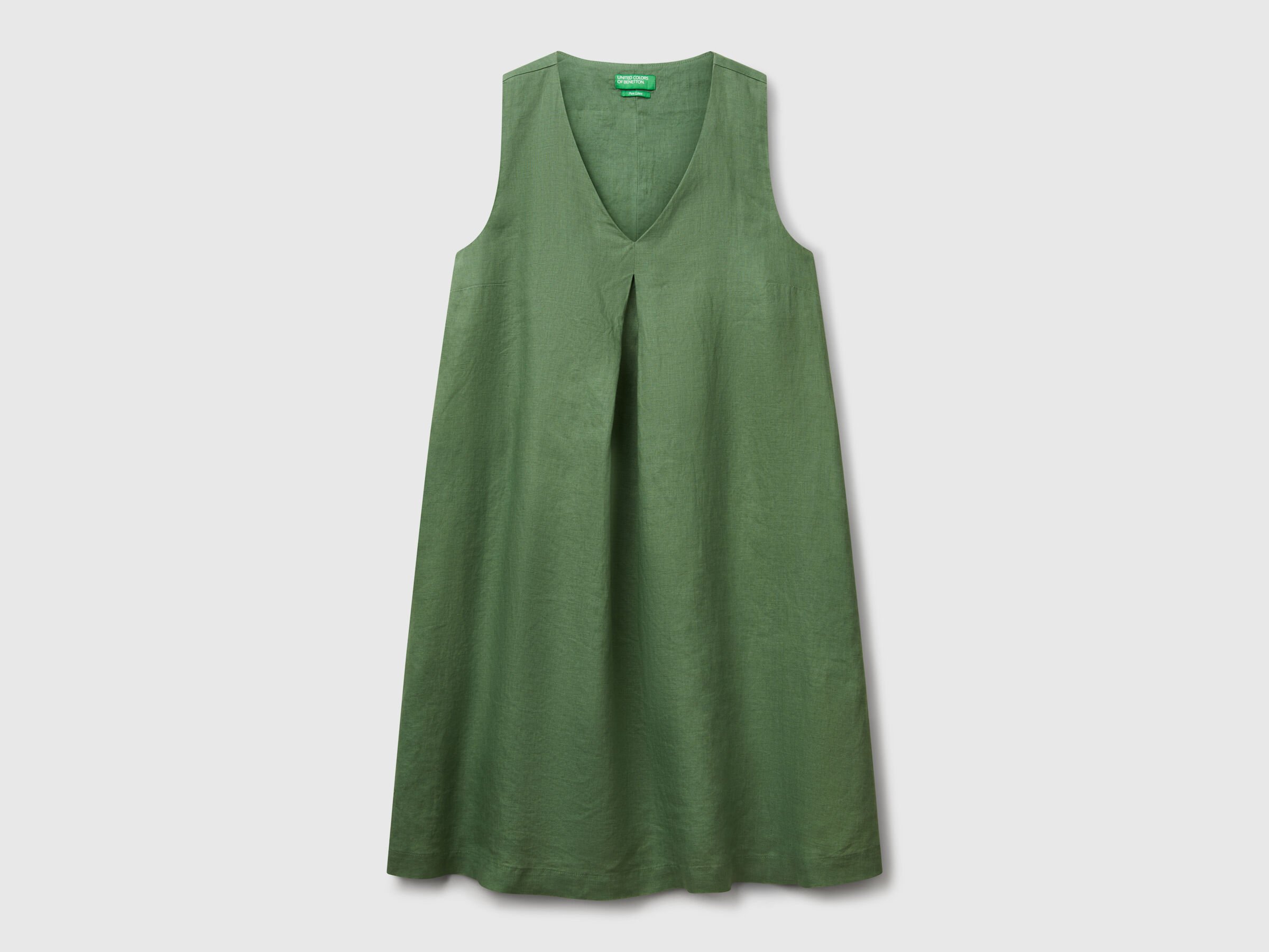 Robe sans manches en pur lin – Image 3