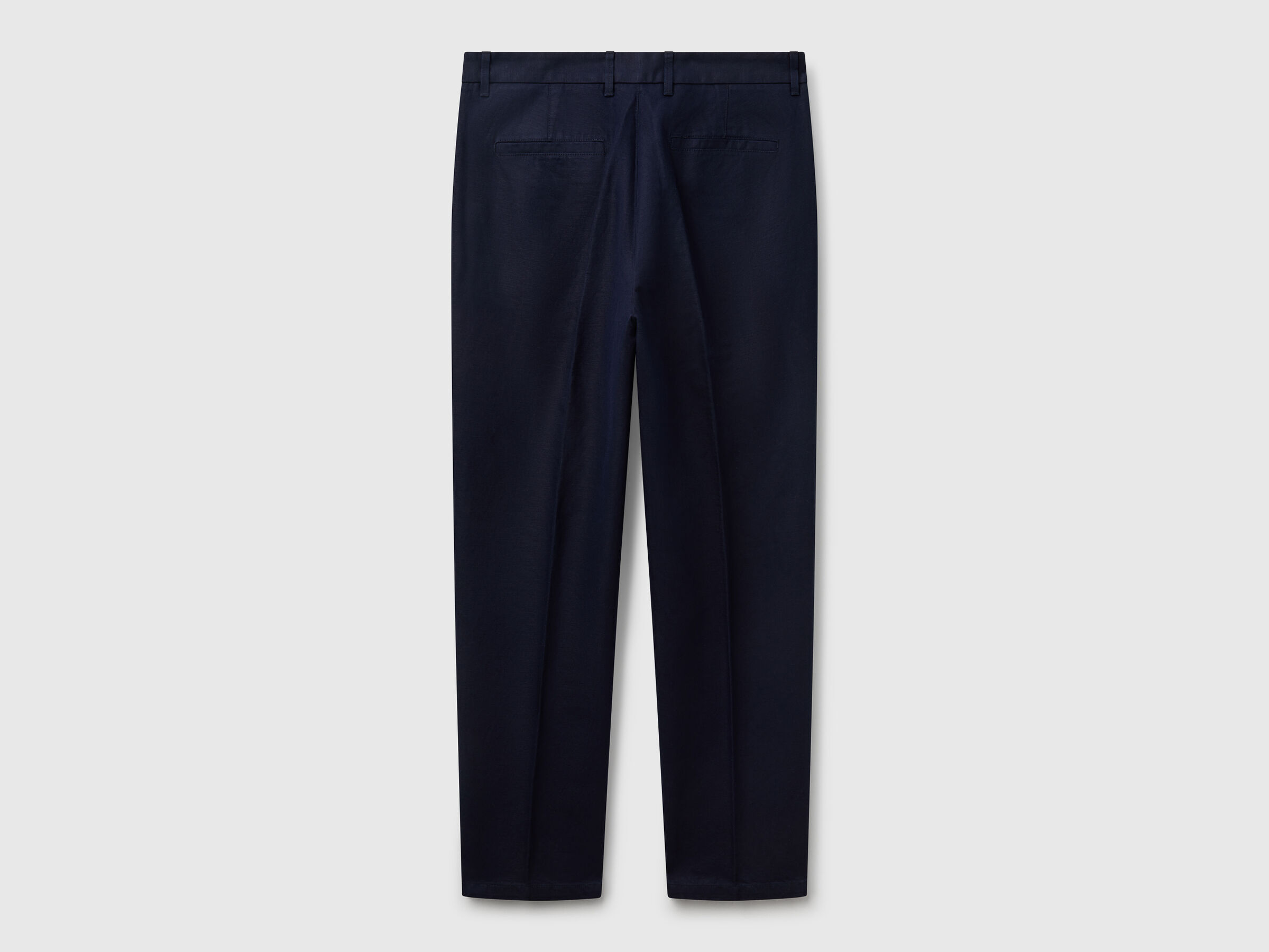 Chino coupe slim en lin mélangé – Image 4
