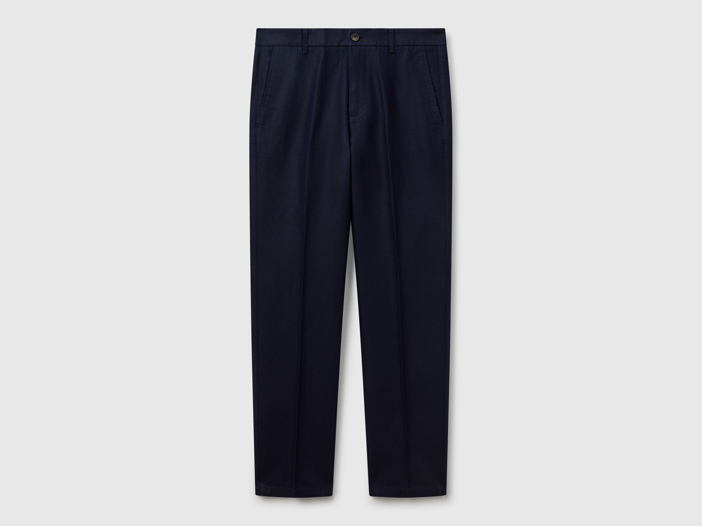 Chino coupe slim en lin mélangé – Image 3