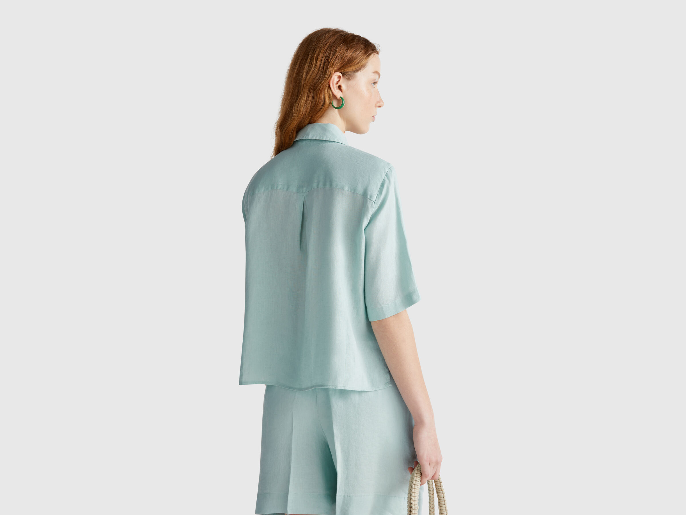 Chemise courte en pur lin – Image 2