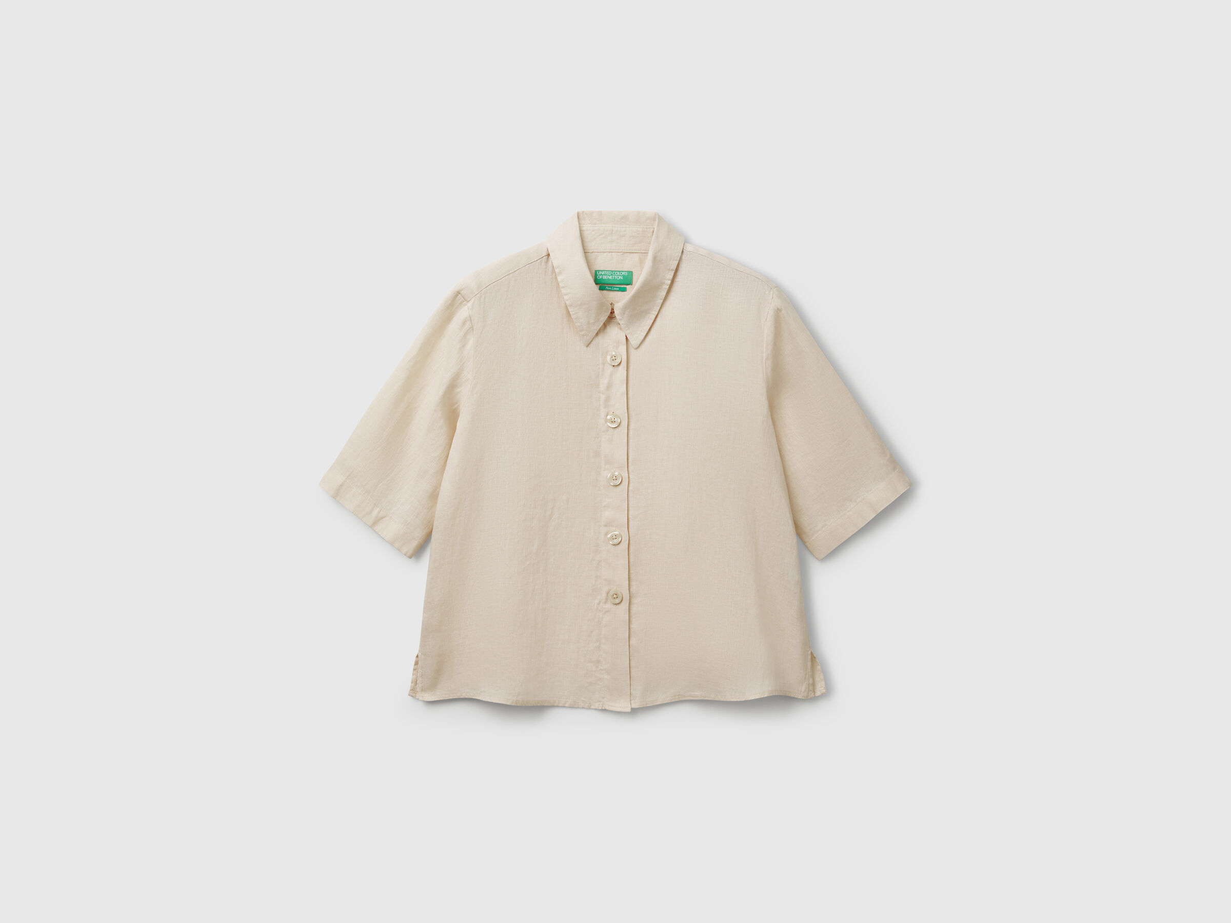 Chemise courte en pur lin – Image 3
