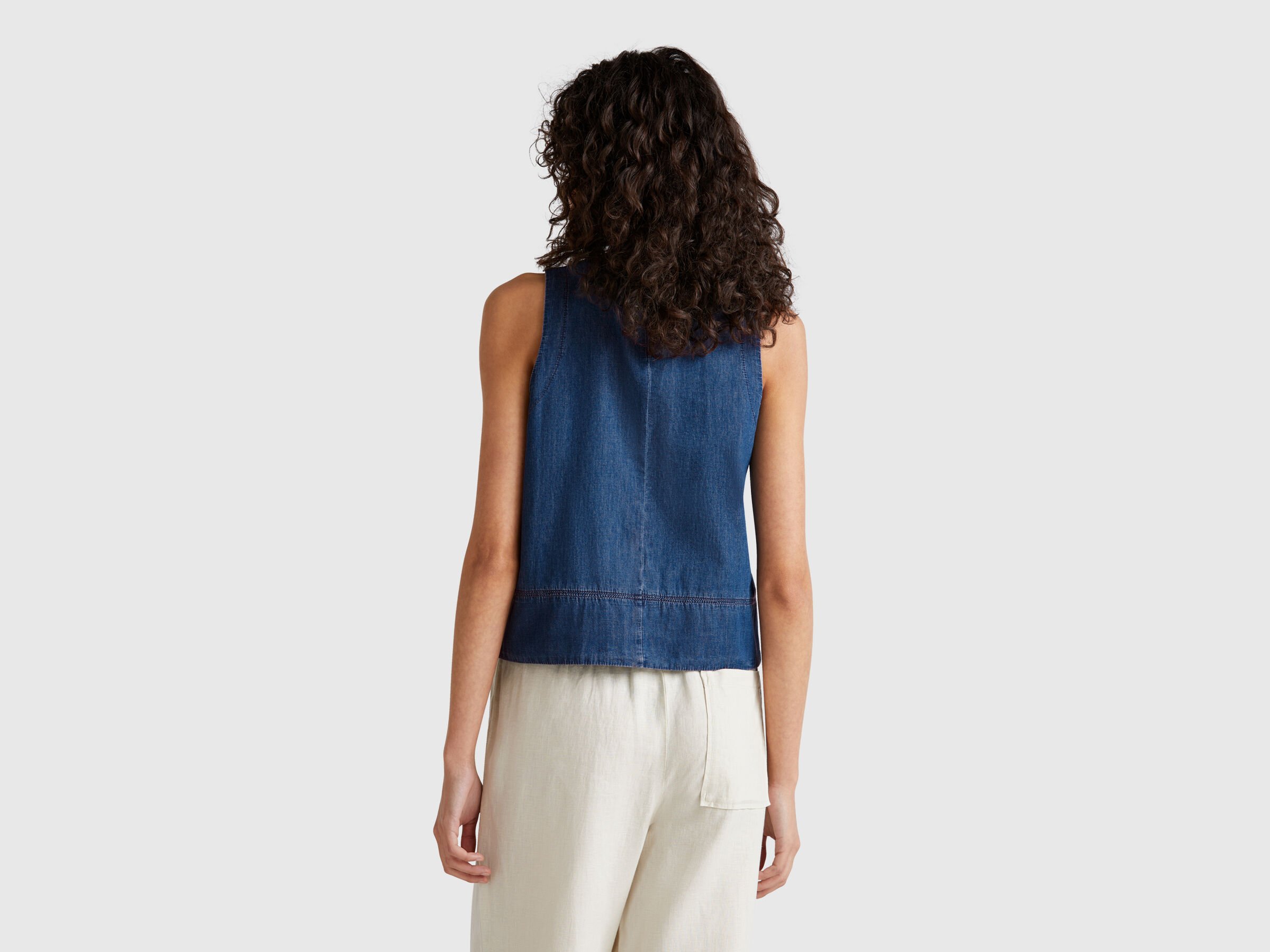 Blouse en chambray – Image 2