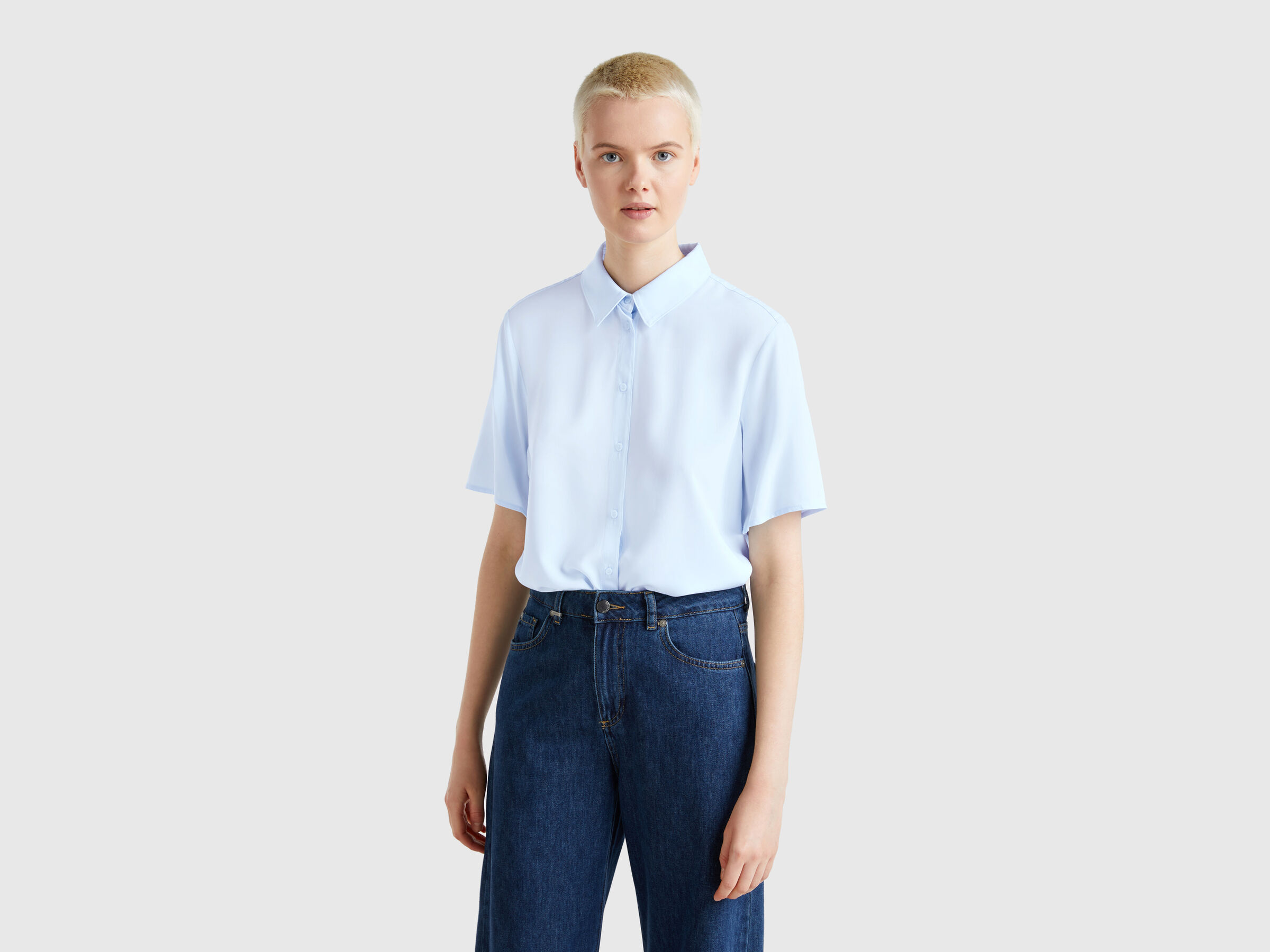 Chemise manches 3/4 en viscose – Image 5