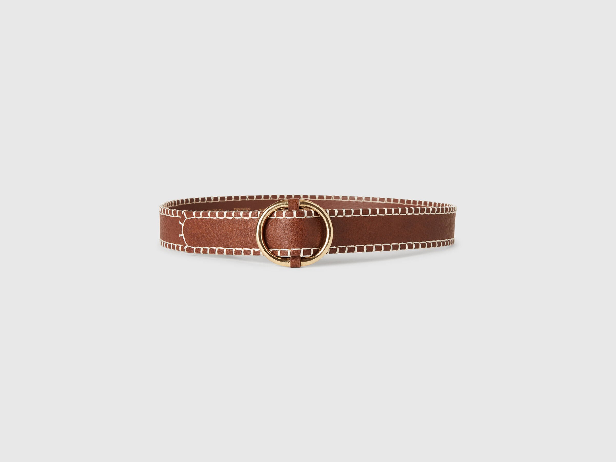 Ceinture fine en tissu enduit – Image 3