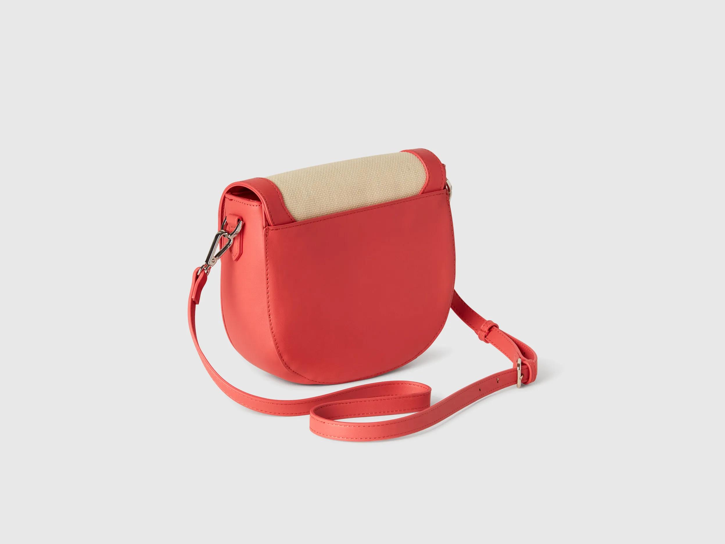 Sac bandoulière effet raphia – Image 2