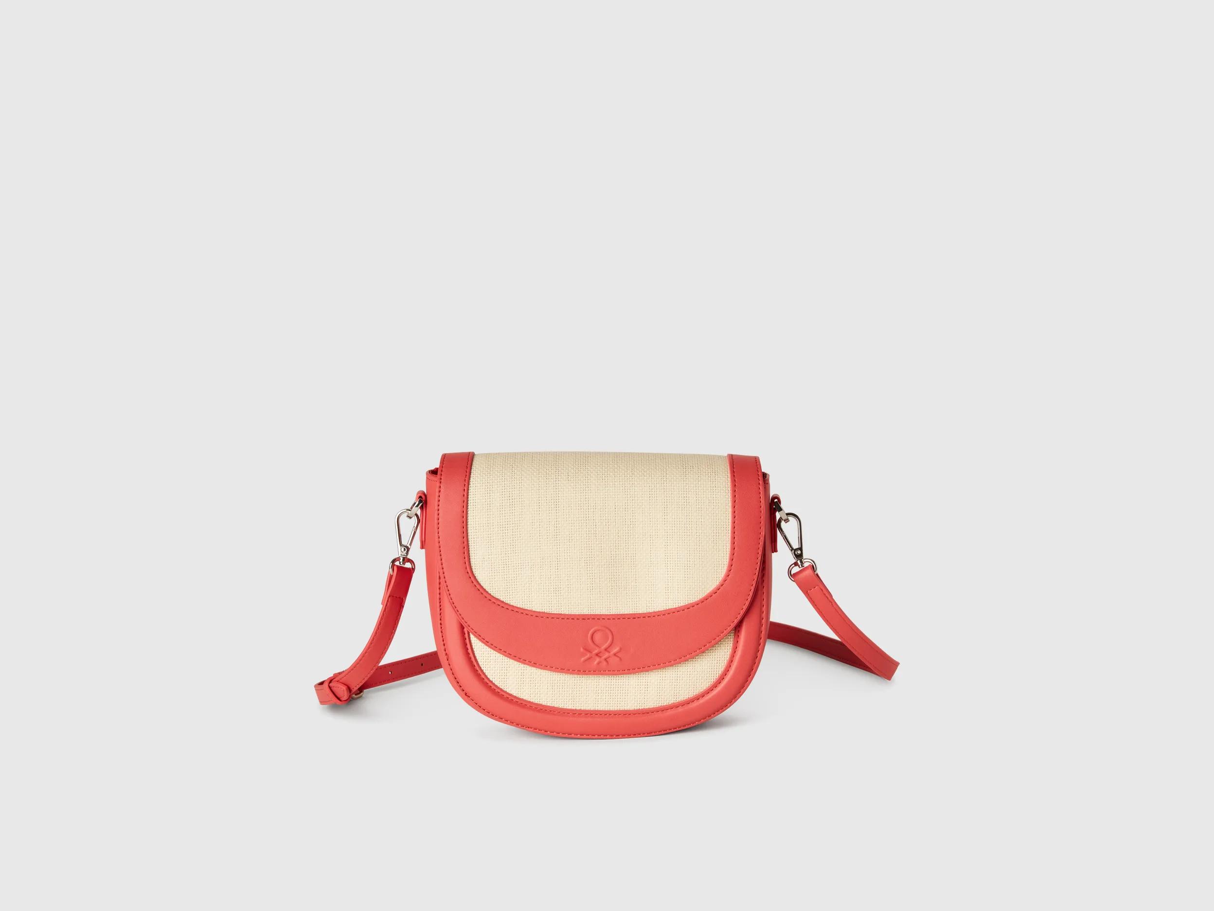 Sac bandoulière effet raphia Sac bandoulière effet raphia