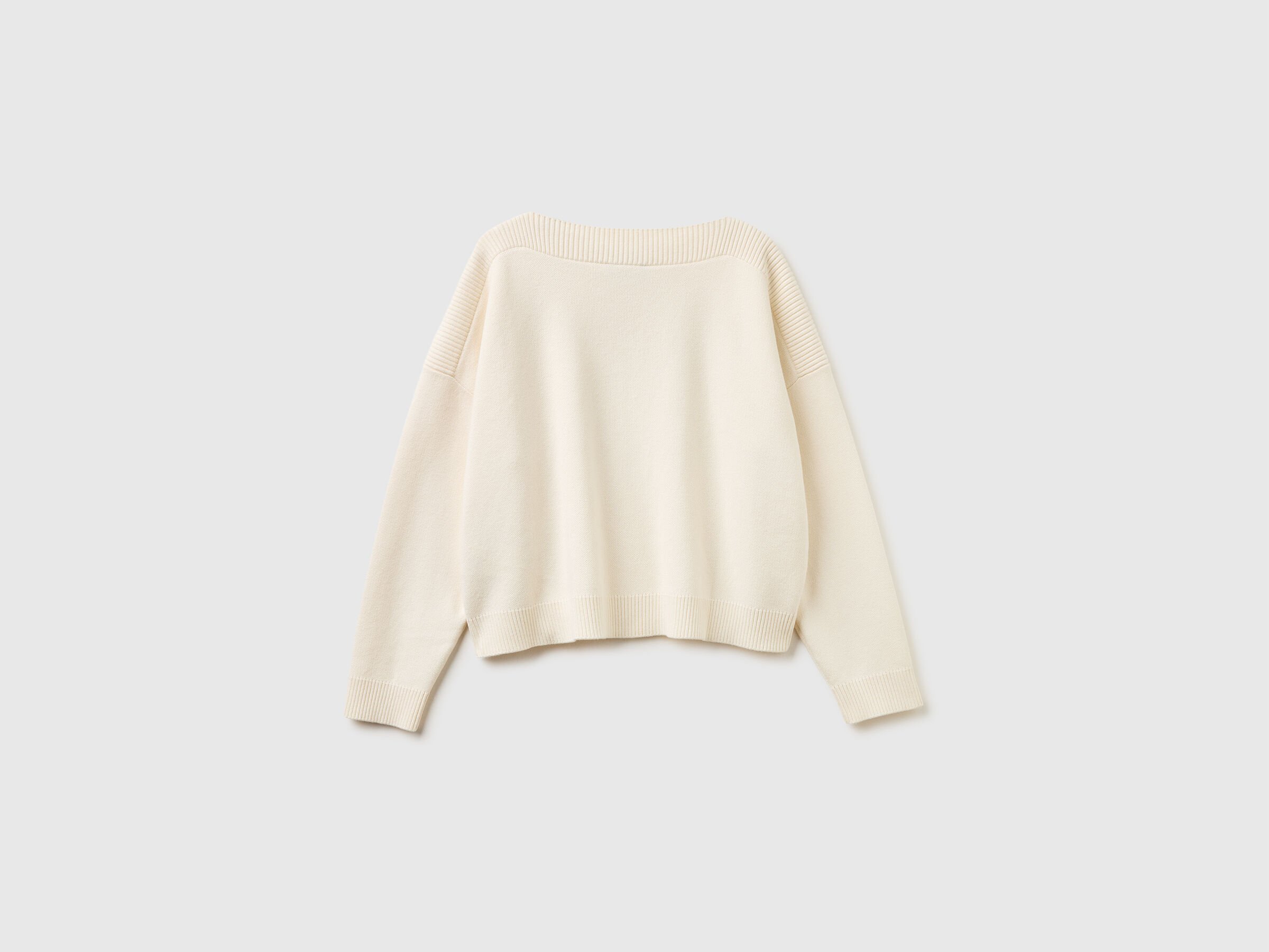 Pull jacquard à coupe carrée – Image 2