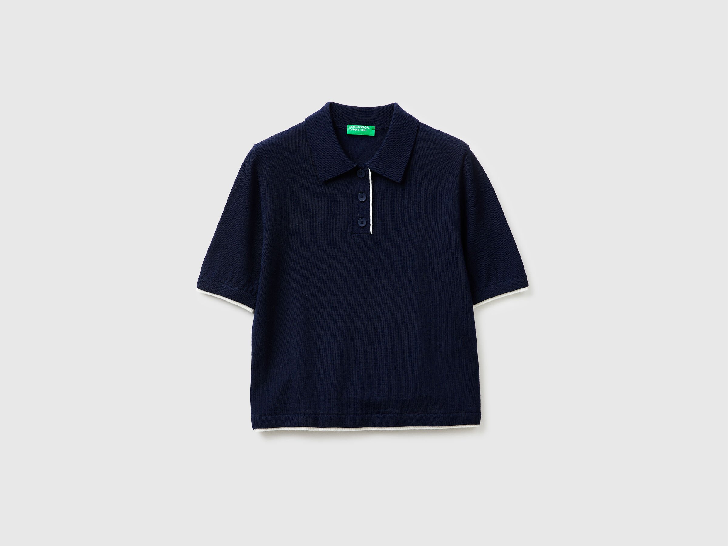 Polo 100% laine mérinos Polo 100% laine mérinos