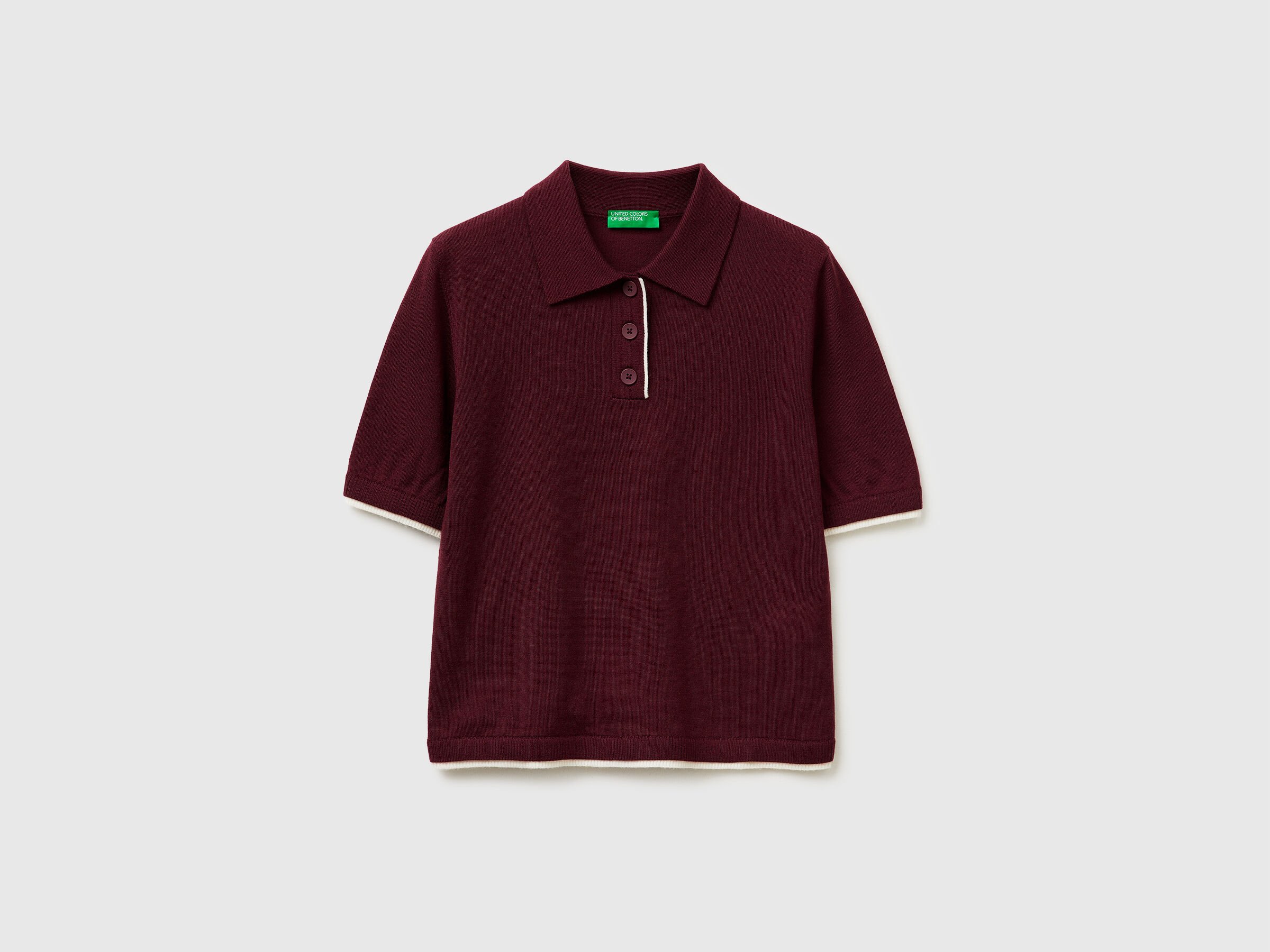 Polo 100% laine mérinos Polo 100% laine mérinos