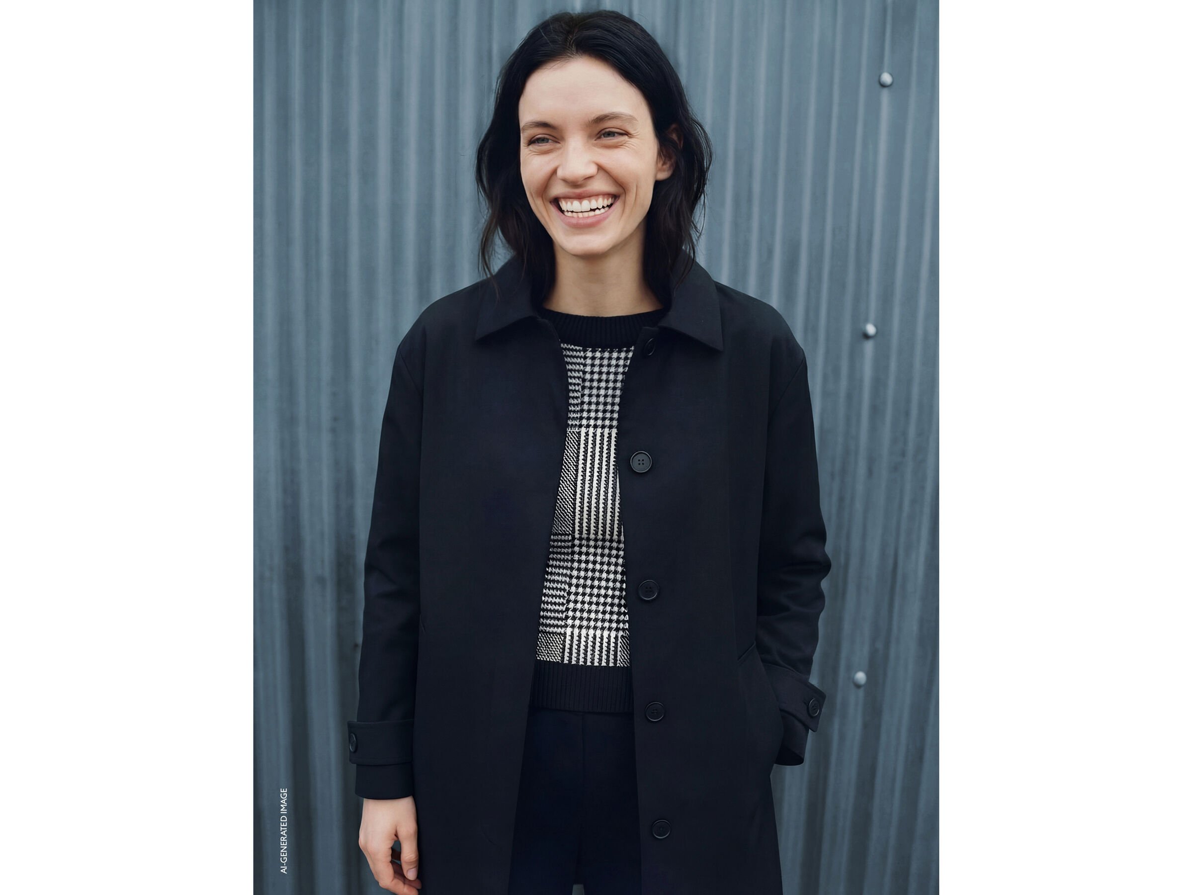 Veste courte à poches Veste courte à poches