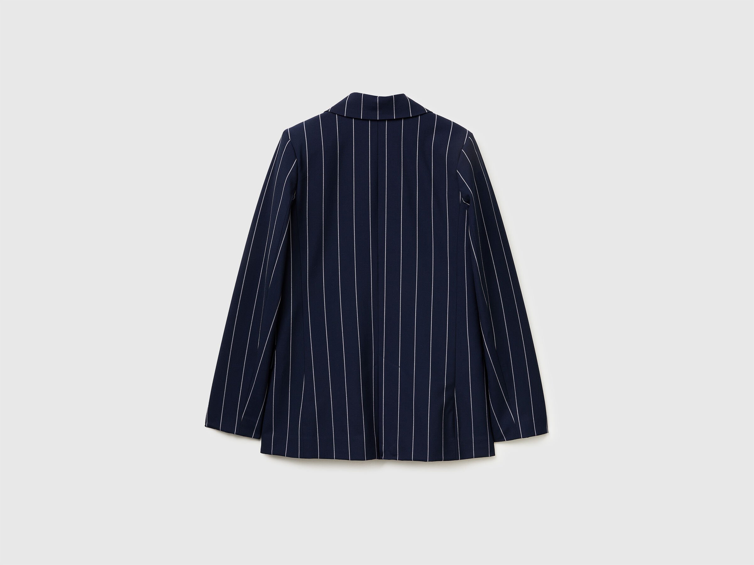 Veste croisée à fines rayures – Image 2