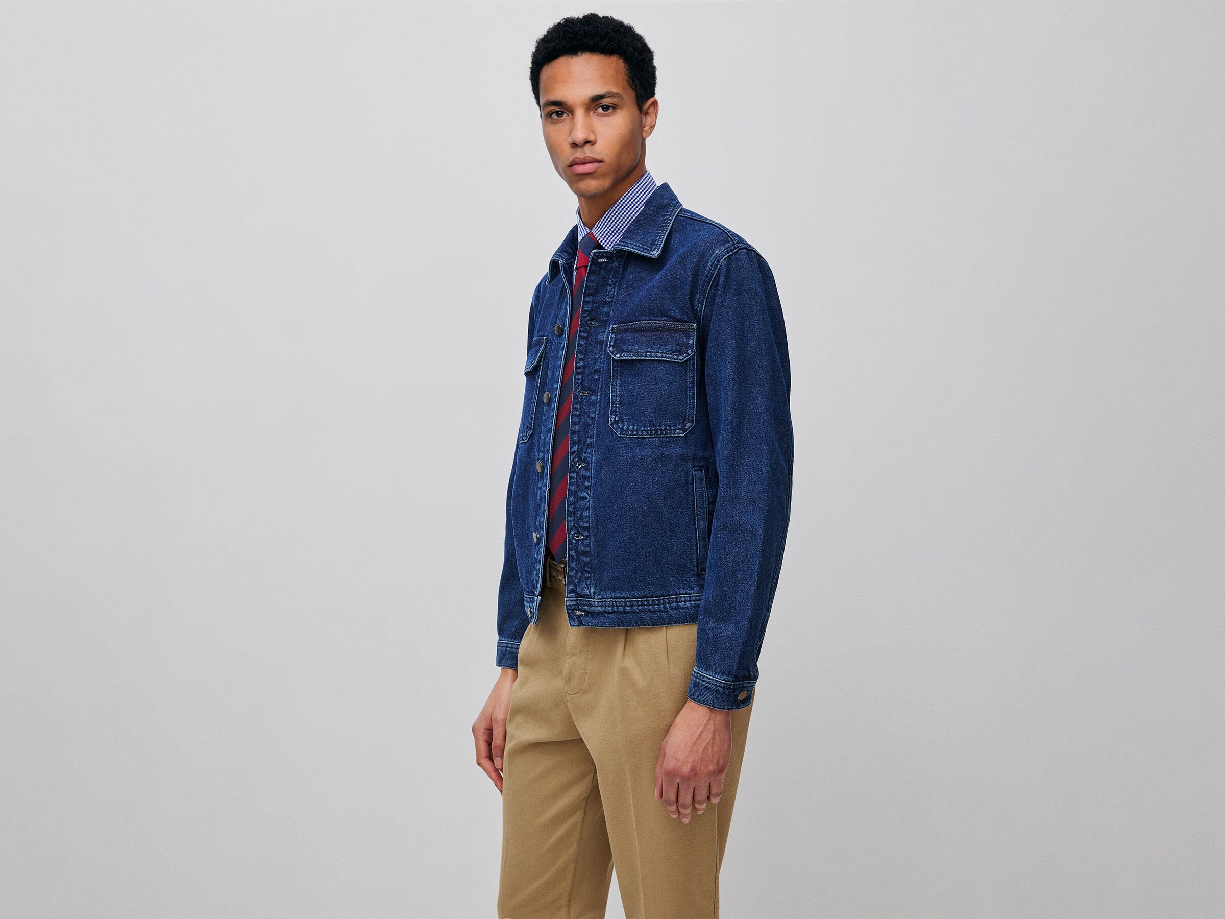 Veste en jean coupe classique Veste en jean coupe classique