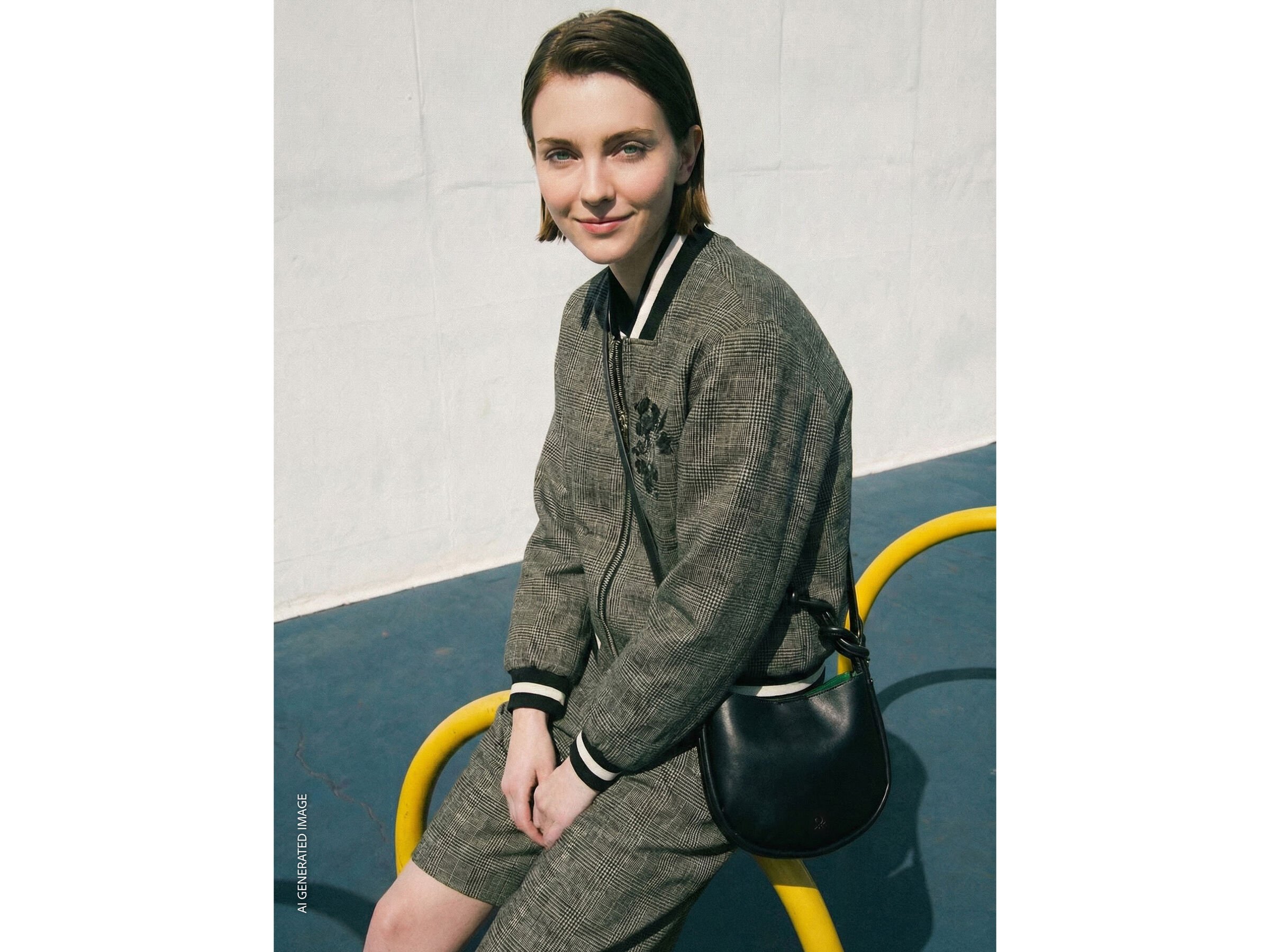 Veste bomber Prince de Galles – Image 2