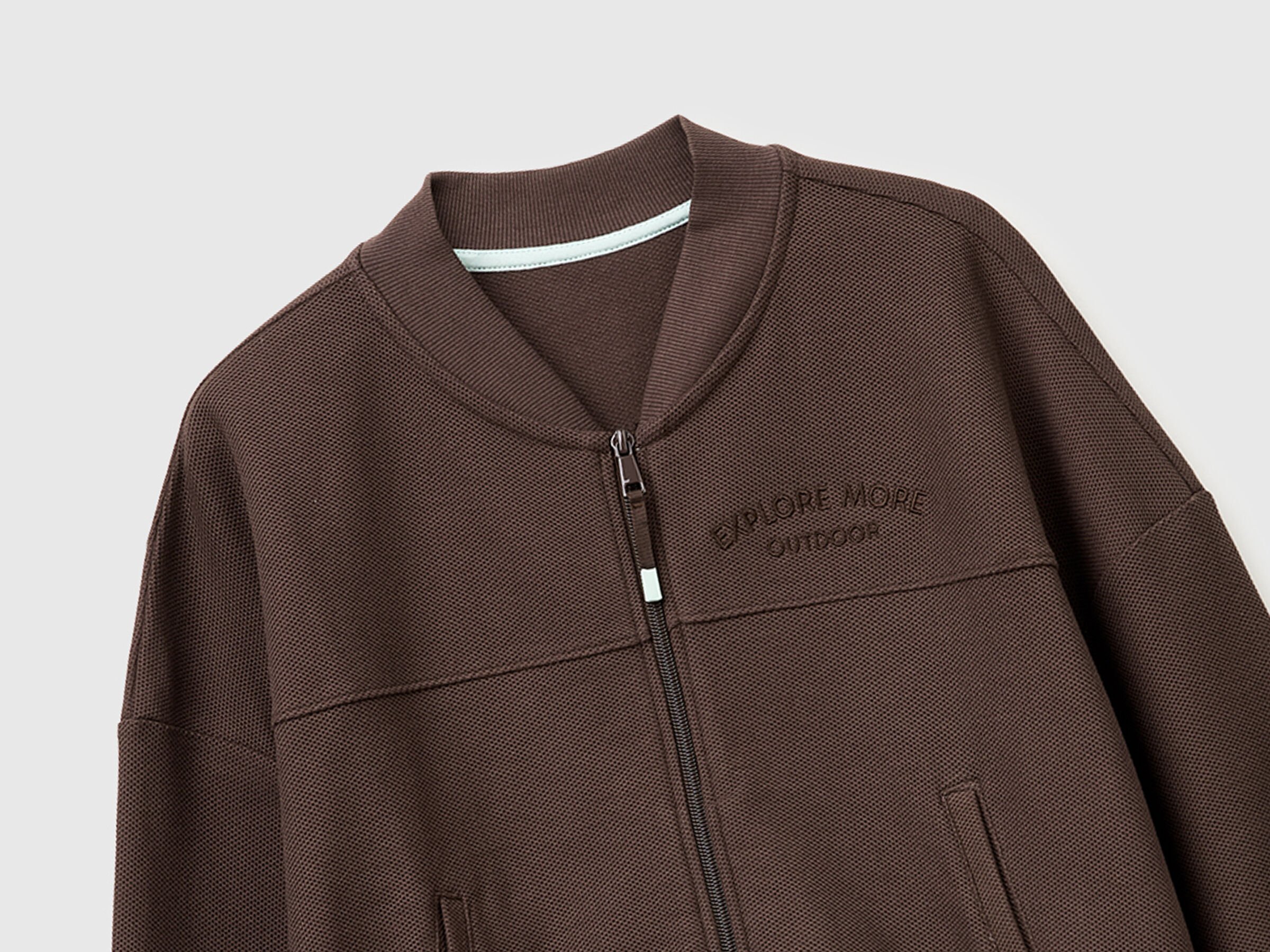 Sweat-shirt style bomber avec broderie – Image 3