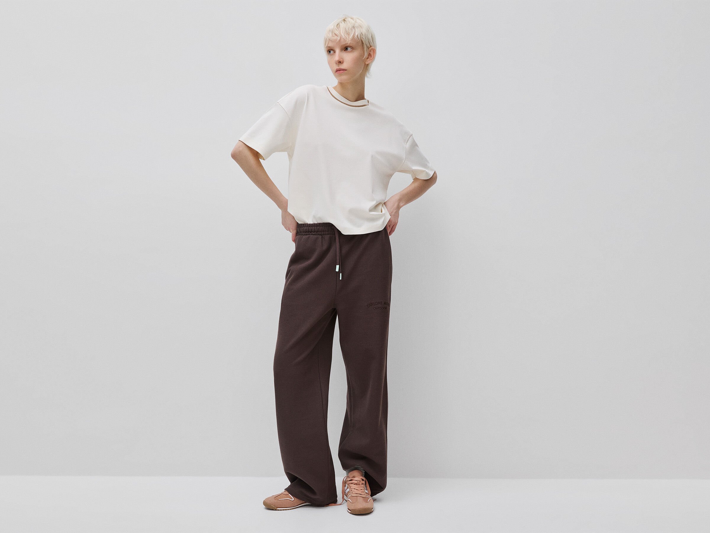 Pantalon de sport brodé – Image 3