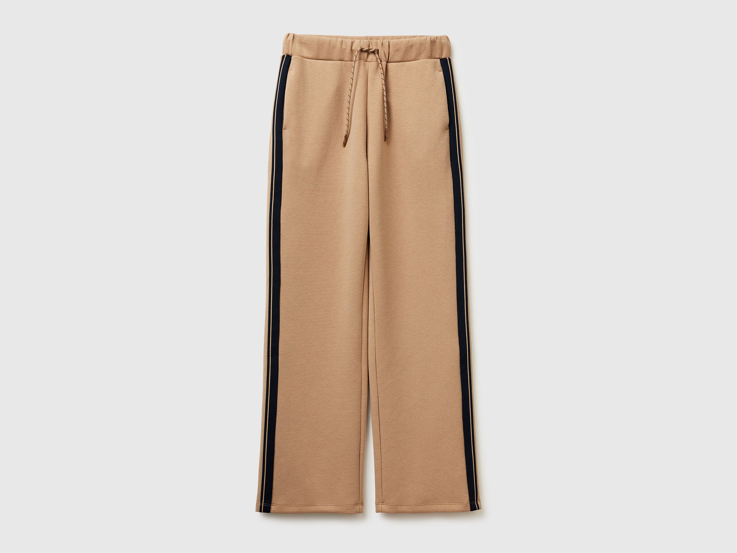 Pantalon à bandes latérales rayées Pantalon à bandes latérales rayées