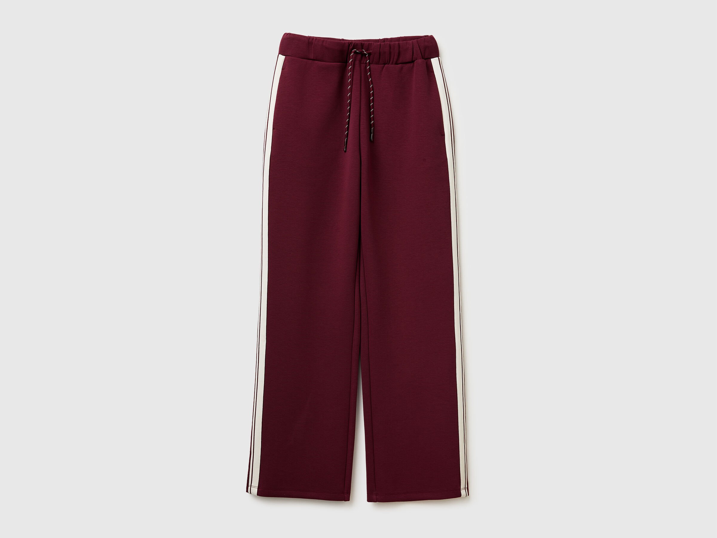 Pantalon à bandes latérales rayées Pantalon à bandes latérales rayées