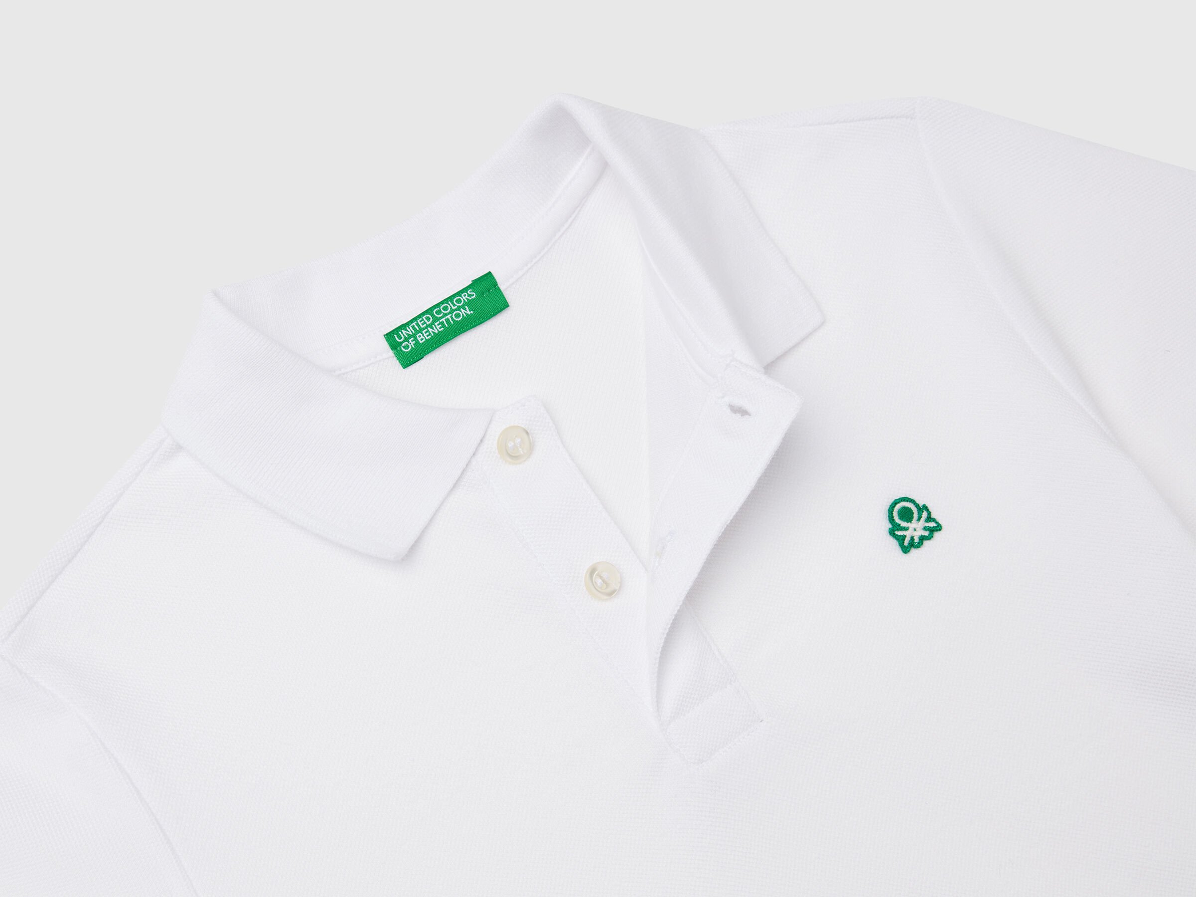Polo ajusté en 100 % coton bio – Image 3