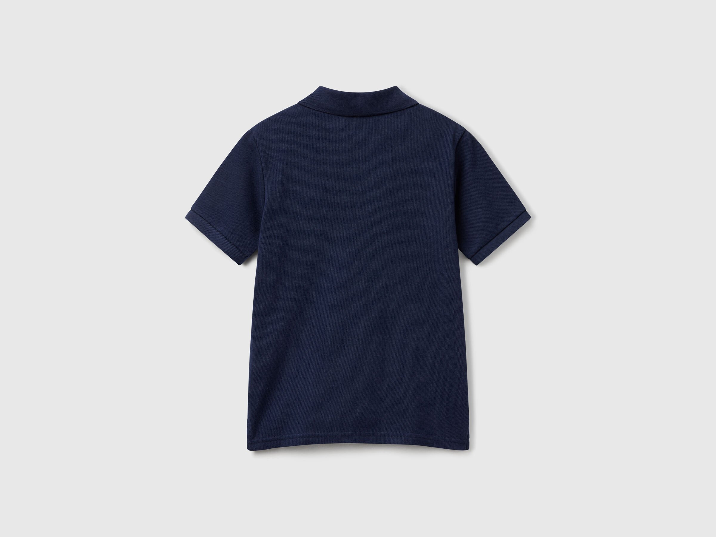 Polo ajusté en 100 % coton bio – Image 2