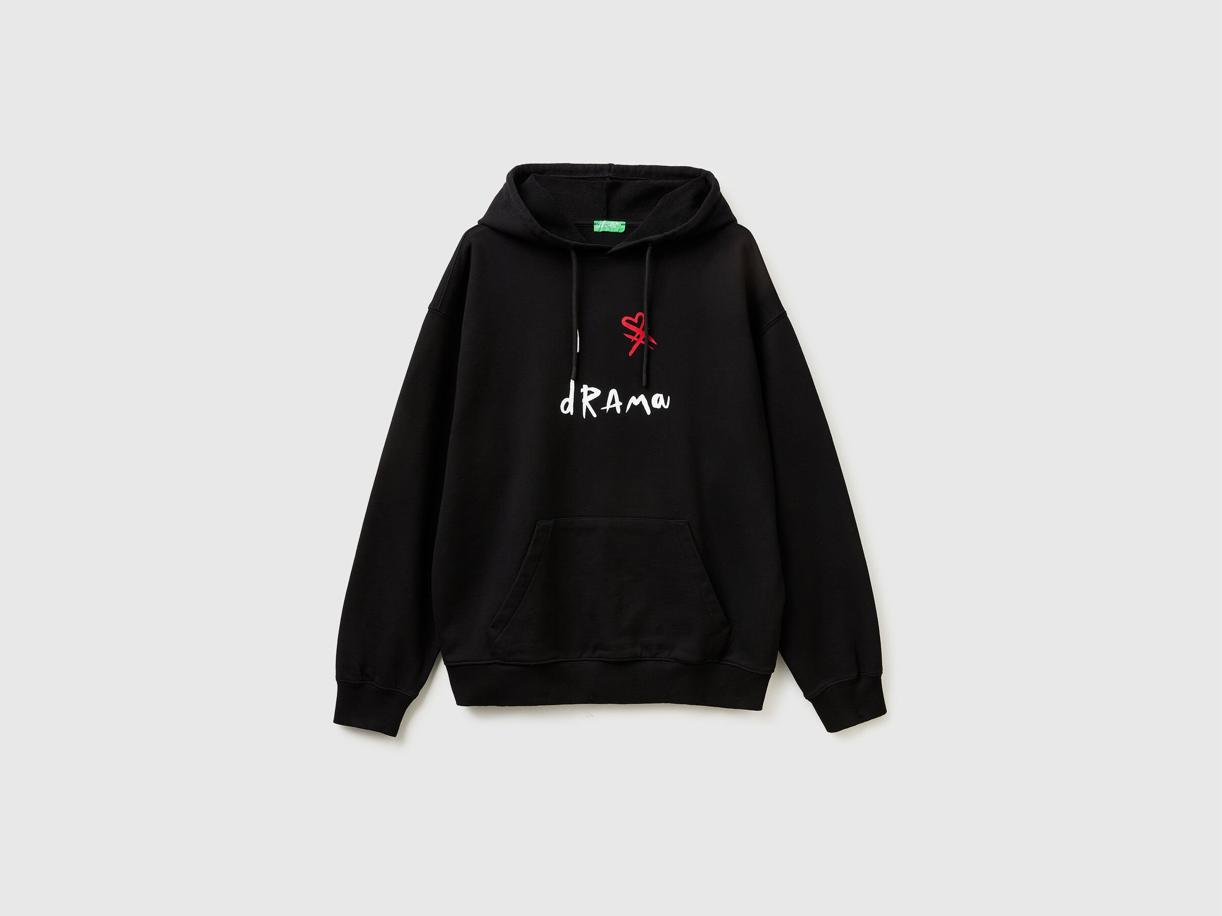 Sweat à capuche imprimé avec slogan Sweat à capuche imprimé avec slogan
