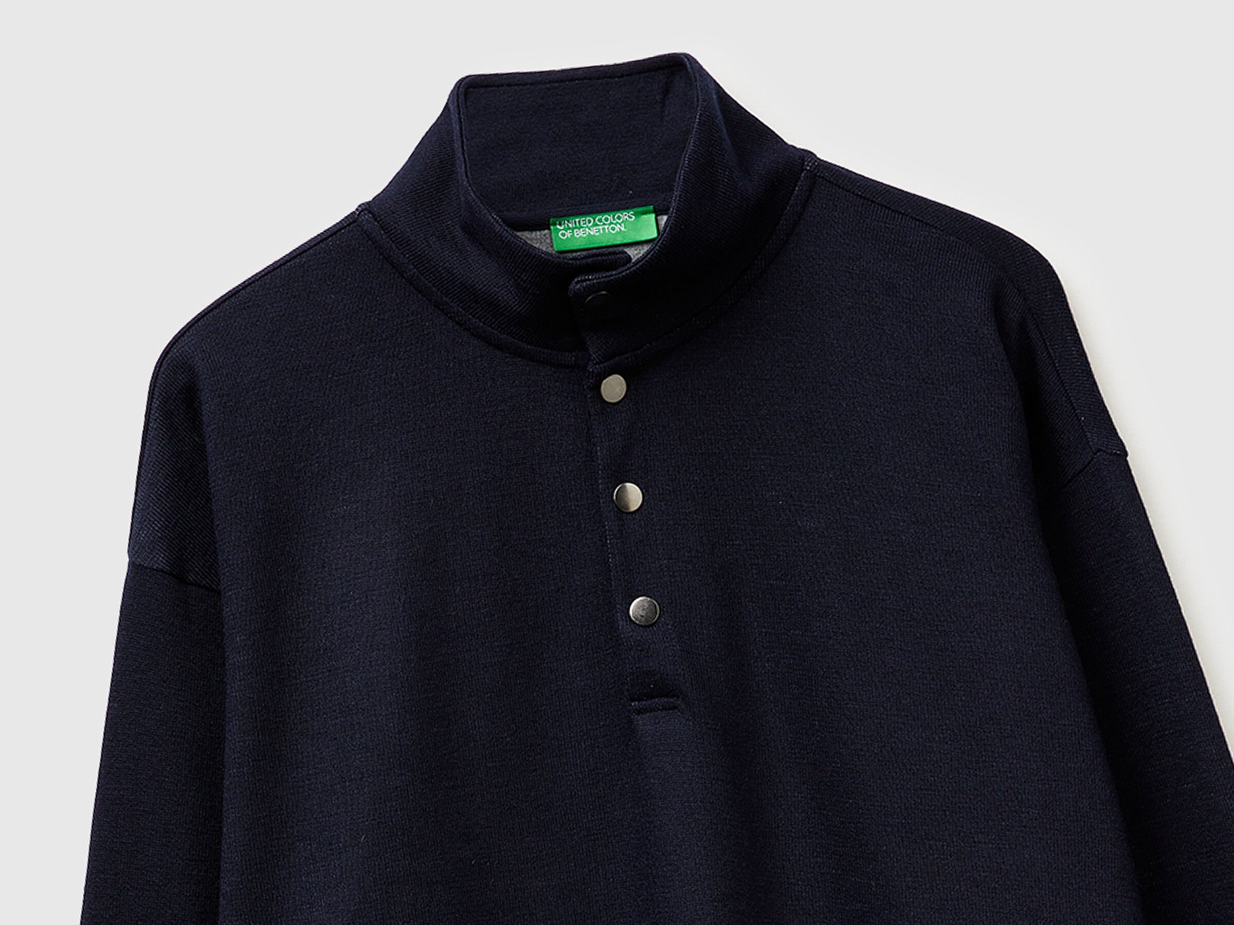 Sweat-shirt à demi-boutons – Image 3