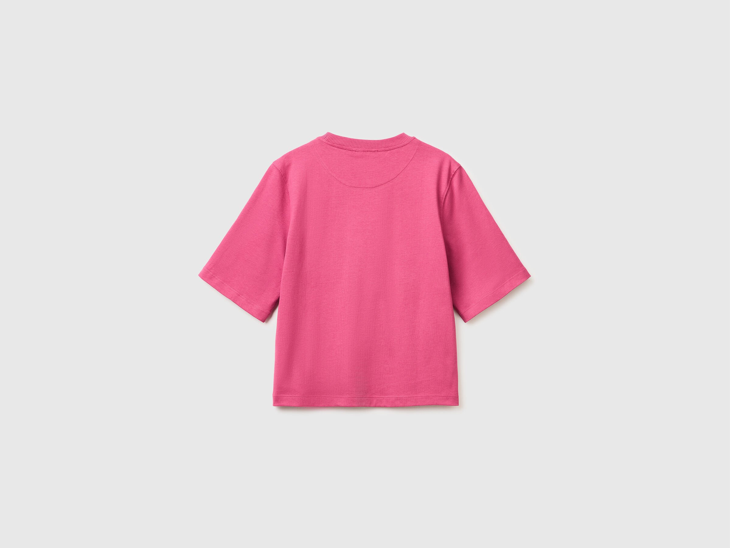 T-shirt 100% coton coupe carrée – Image 2