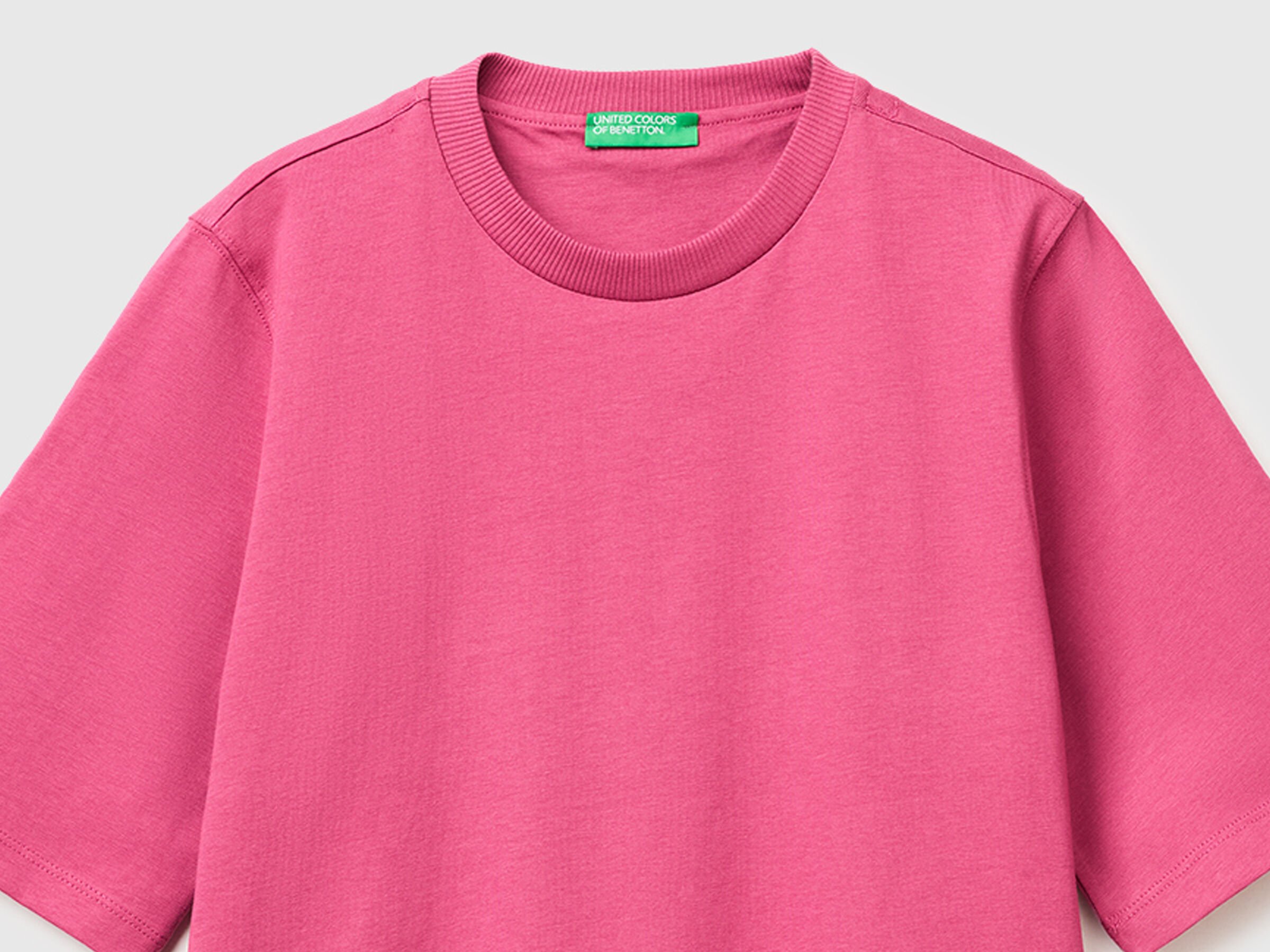 T-shirt 100% coton coupe carrée – Image 3