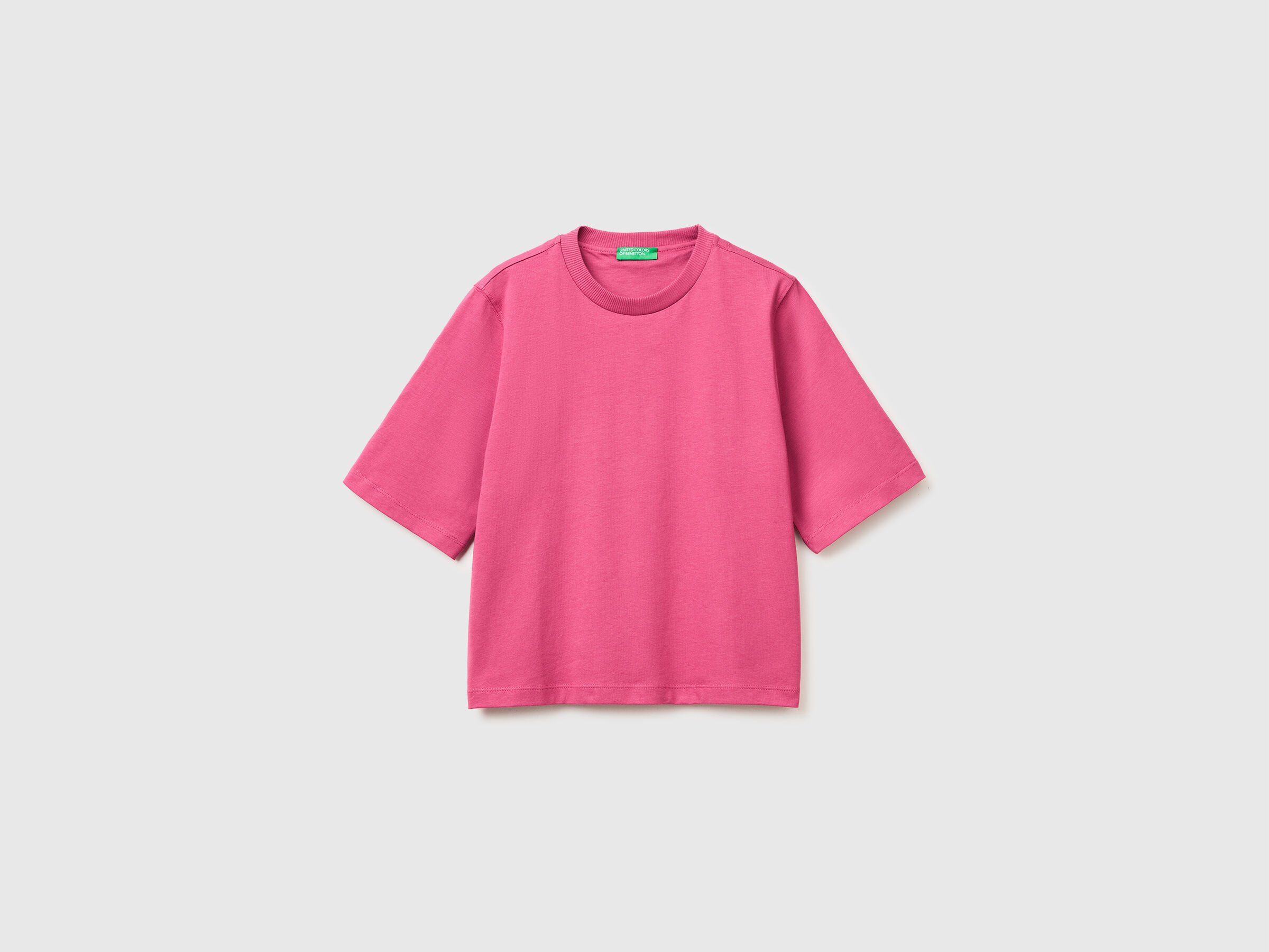 T-shirt 100% coton coupe carrée T-shirt 100% coton coupe carrée