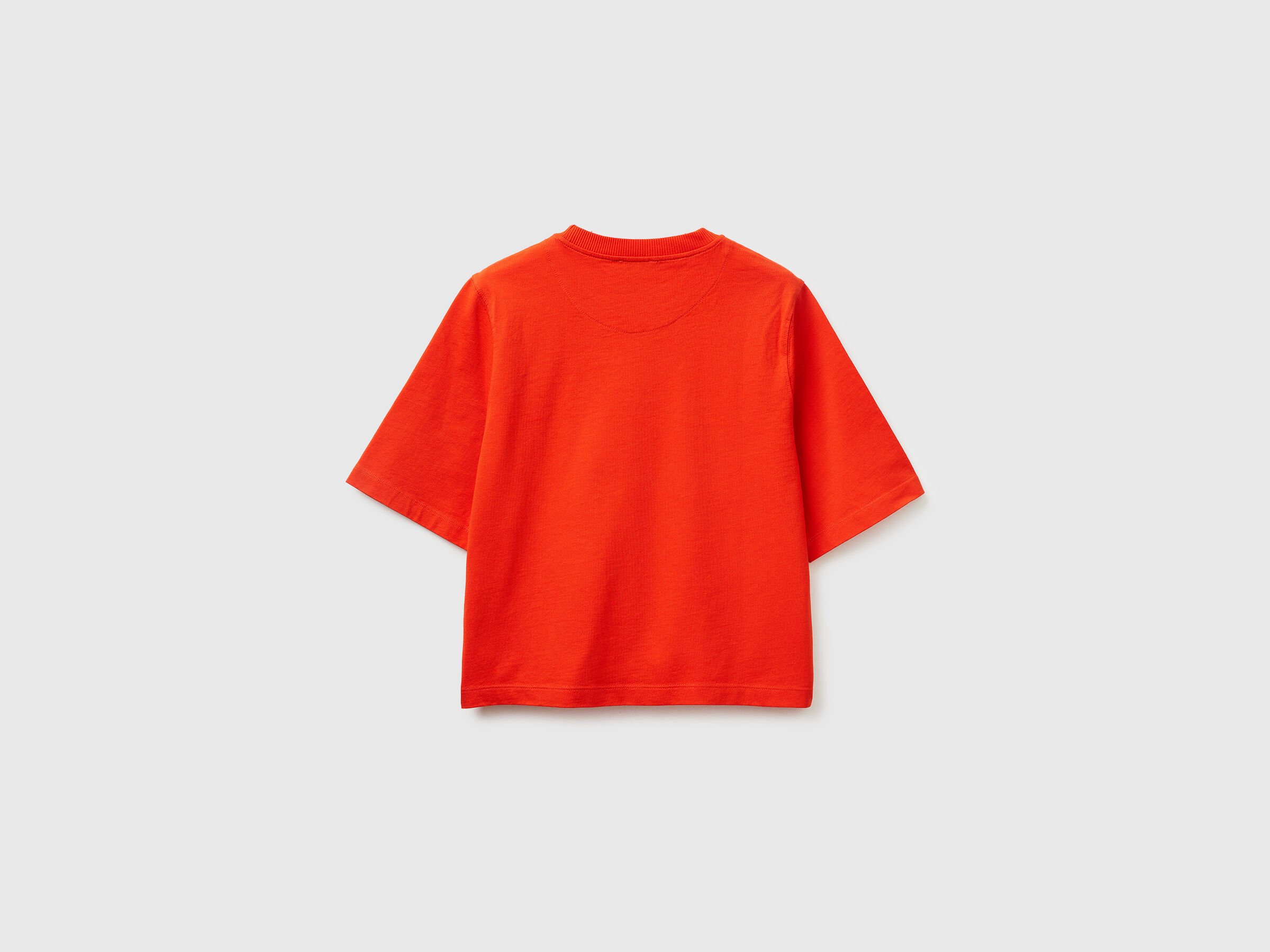 T-shirt 100% coton coupe carrée – Image 2