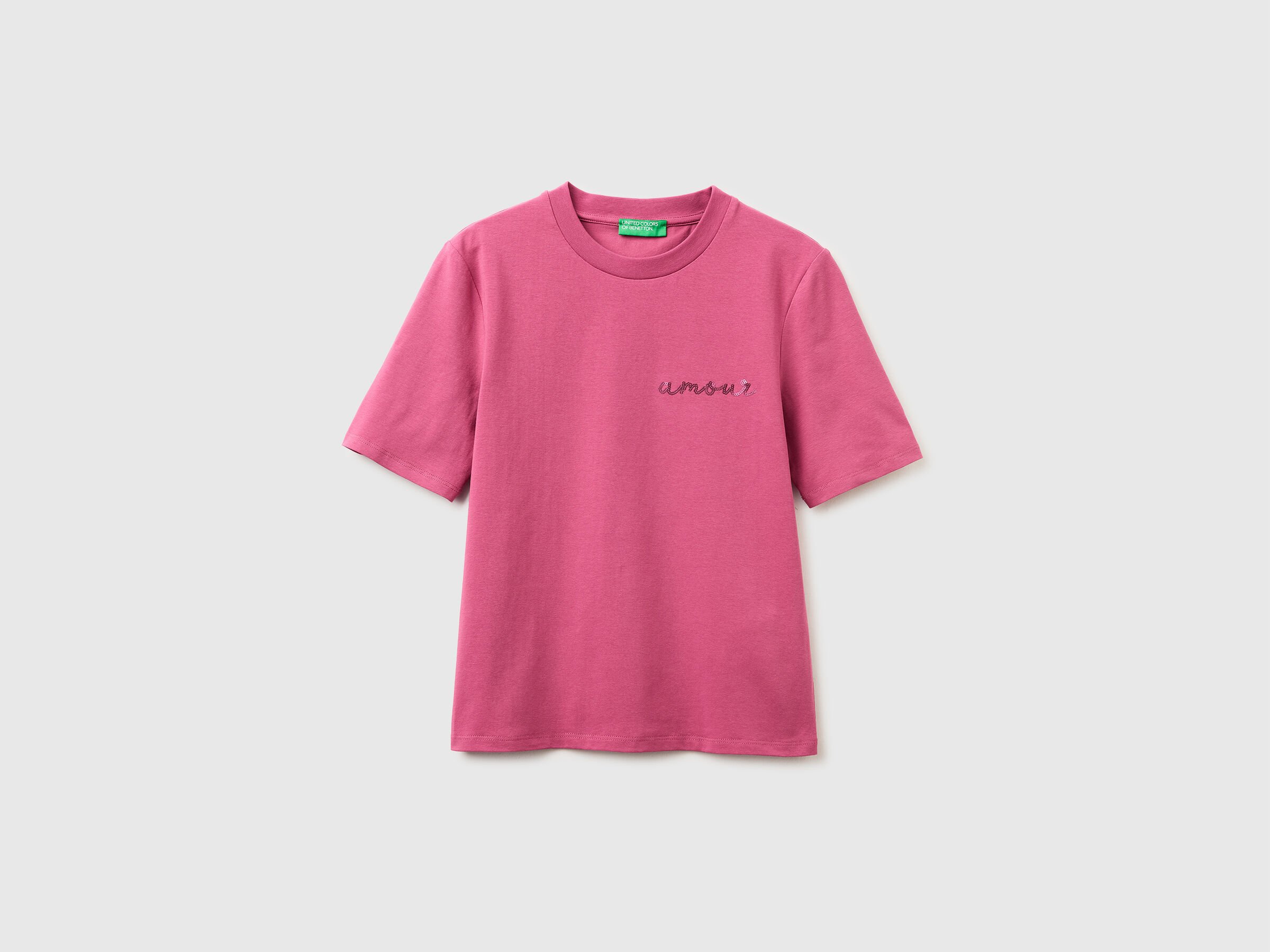 T-shirt avec broderie » amour « T-shirt avec broderie » amour «