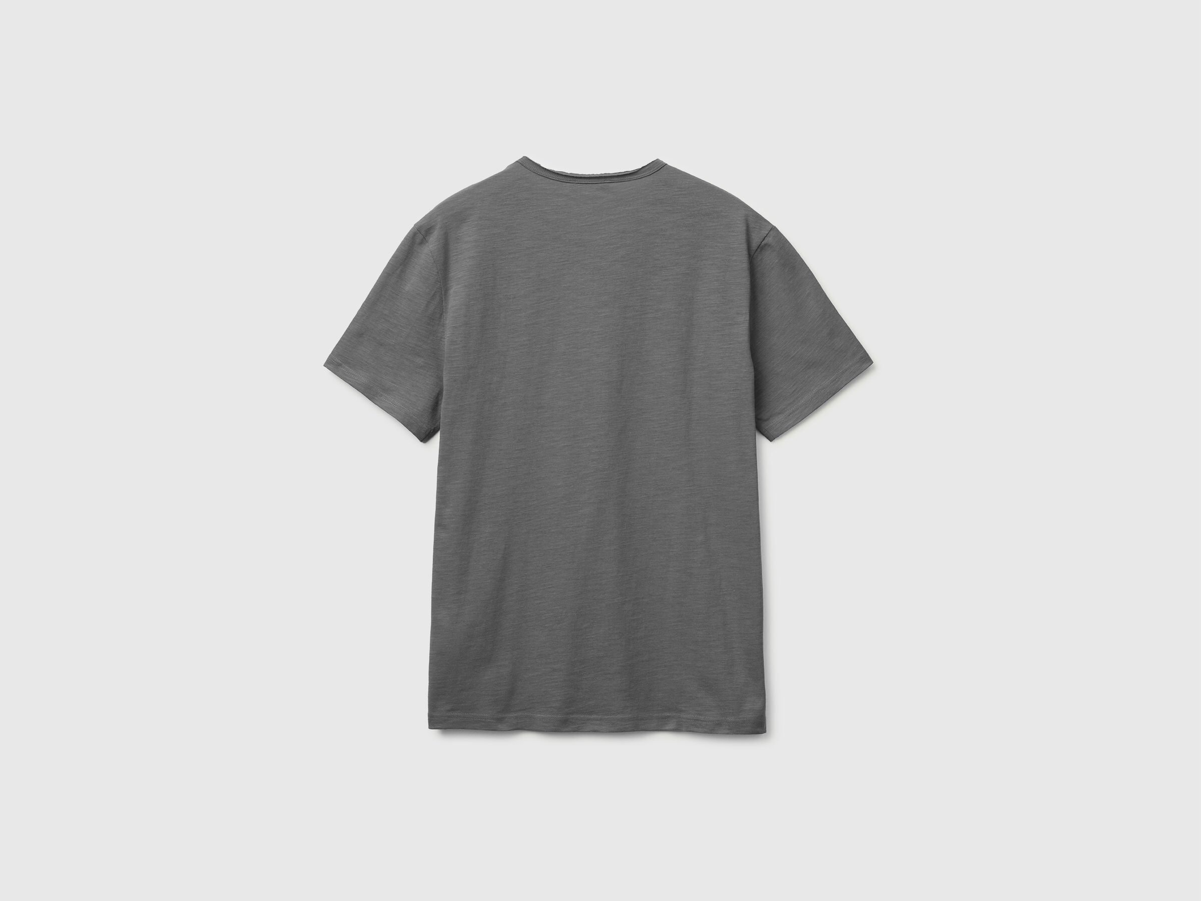 T-shirt en coton flammé – Image 2