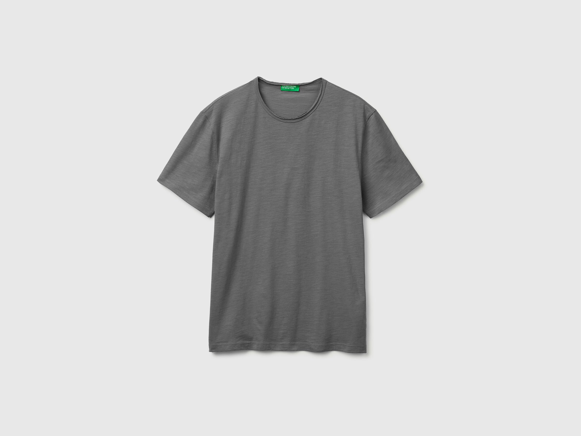 T-shirt en coton flammé T-shirt en coton flammé