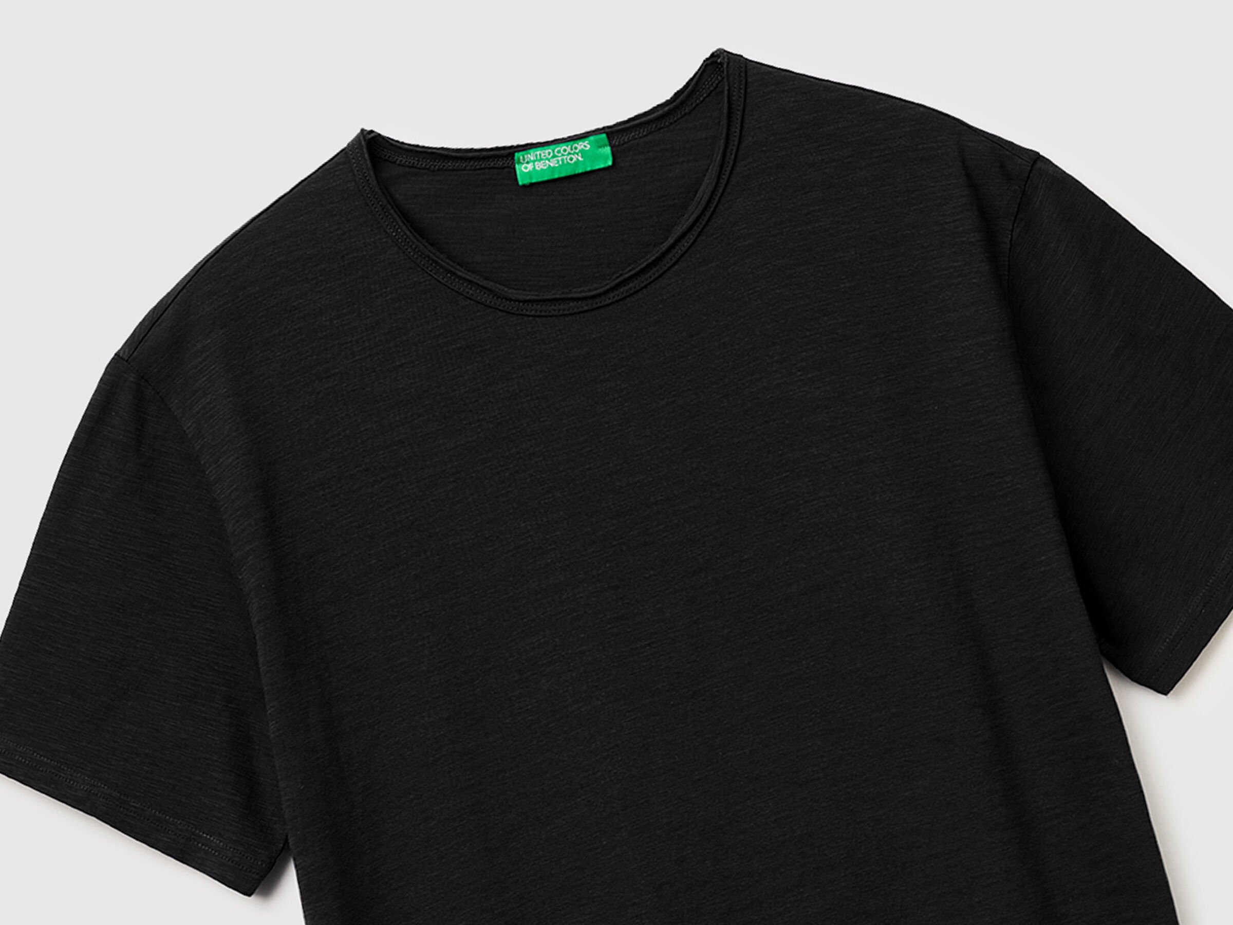 T-shirt en coton flammé – Image 3