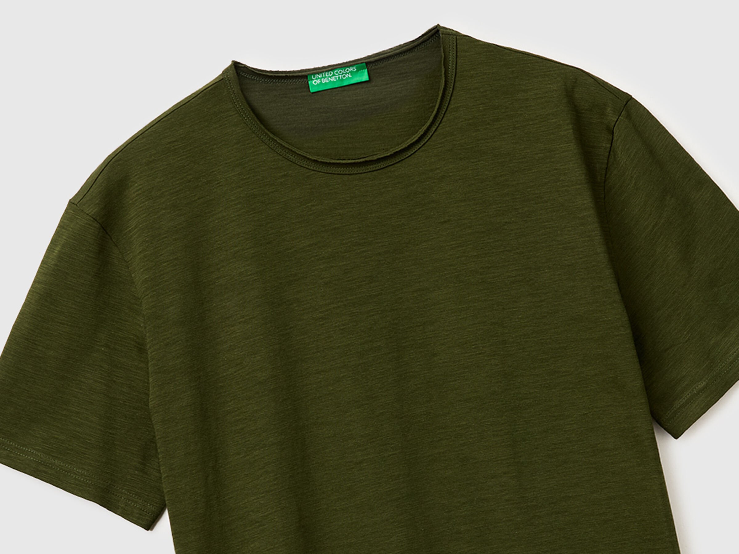 T-shirt en coton flammé – Image 3