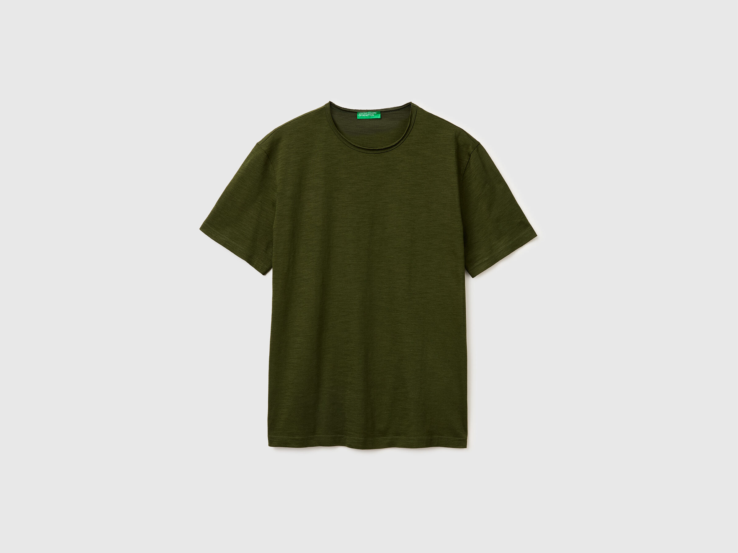 T-shirt en coton flammé T-shirt en coton flammé