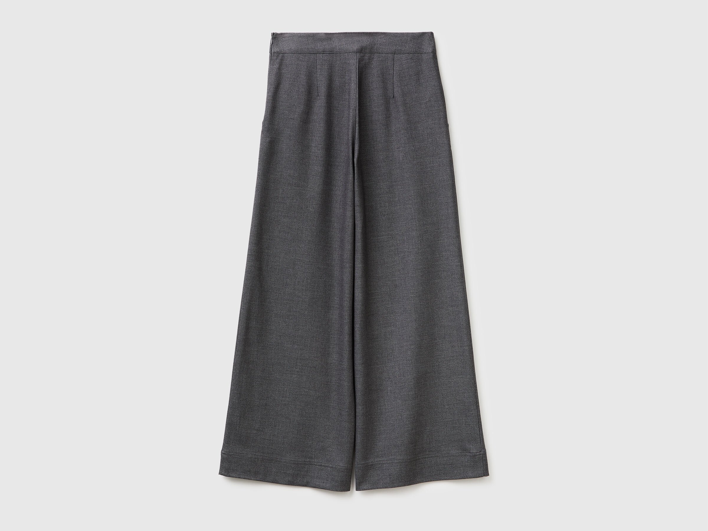 Pantalon taille haute à boutons – Image 2