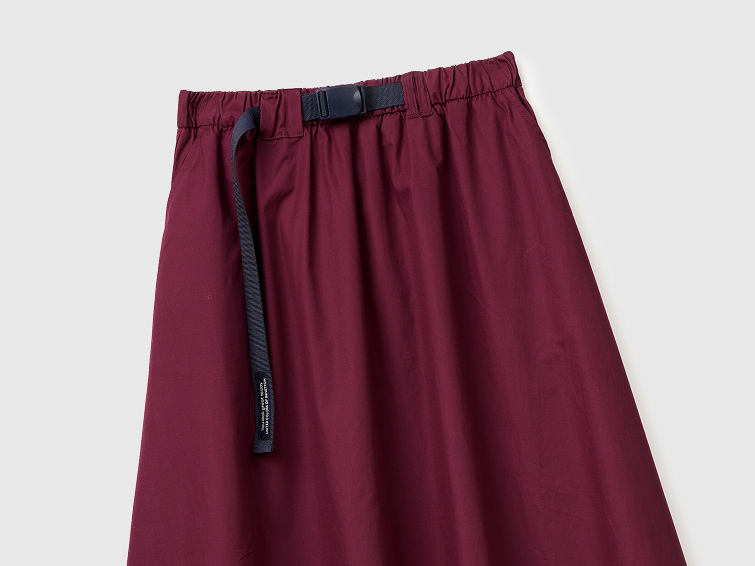 Jupe midi à taille agrafe – Image 7