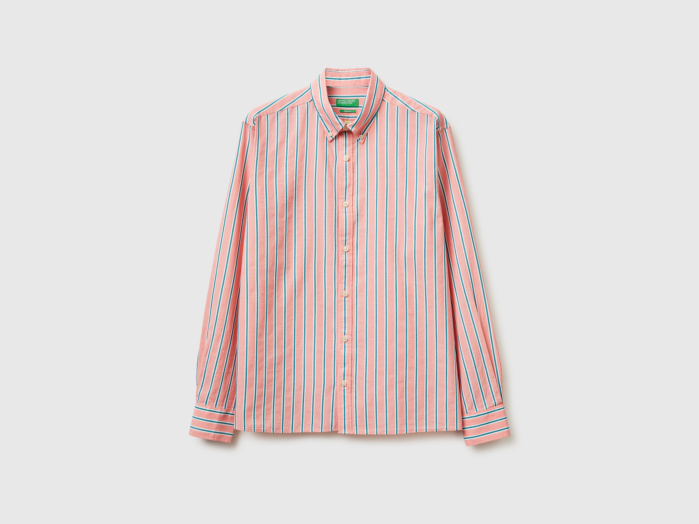 Chemise rayée à boutons Chemise rayée à boutons