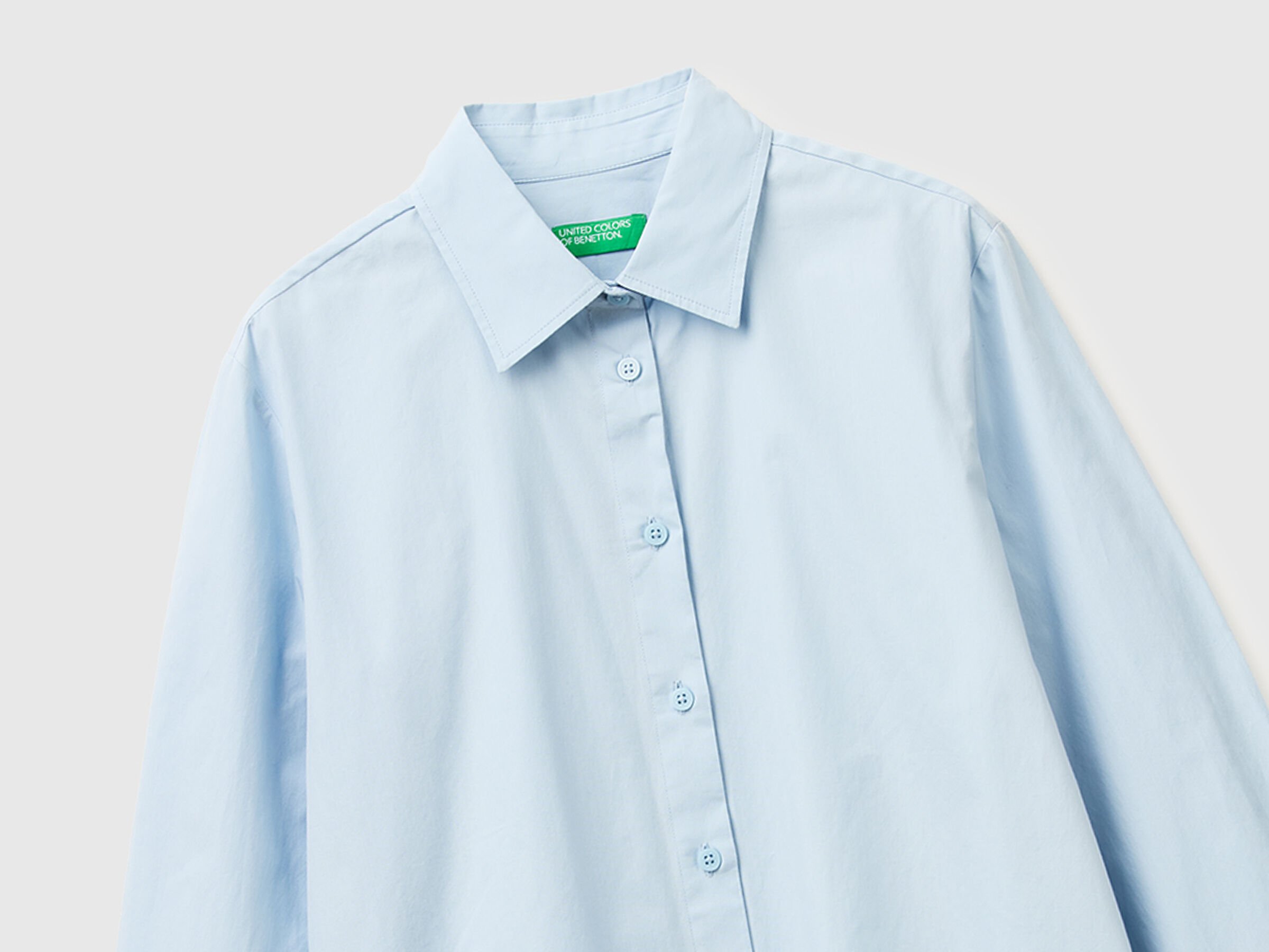 Chemise en coton coupe décontractée – Image 3