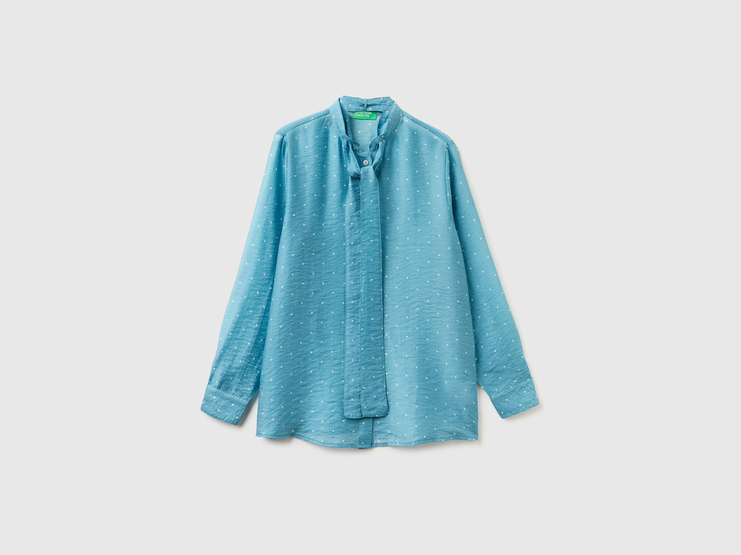 Chemise fluide à micro-pois Chemise fluide à micro-pois