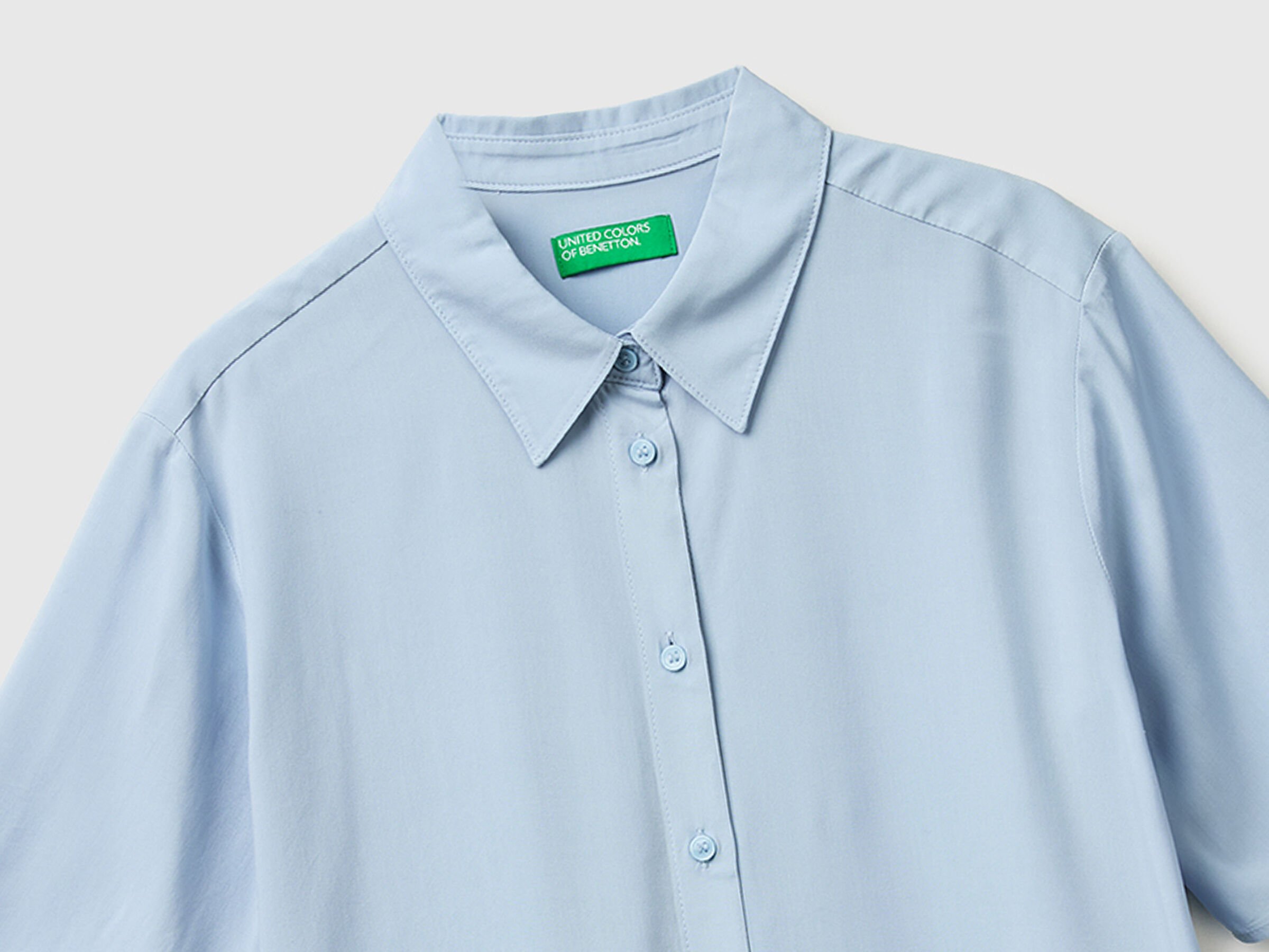 Chemise fluide à manches 3/4 – Image 3