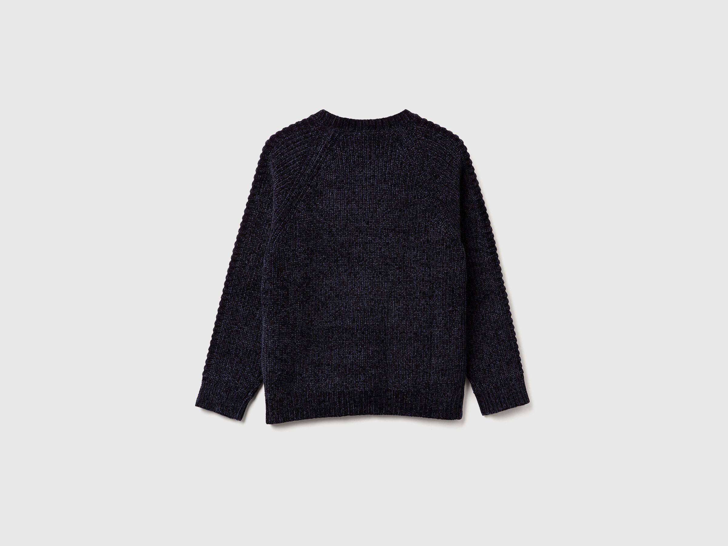 Pull ras du cou en chenille – Image 2