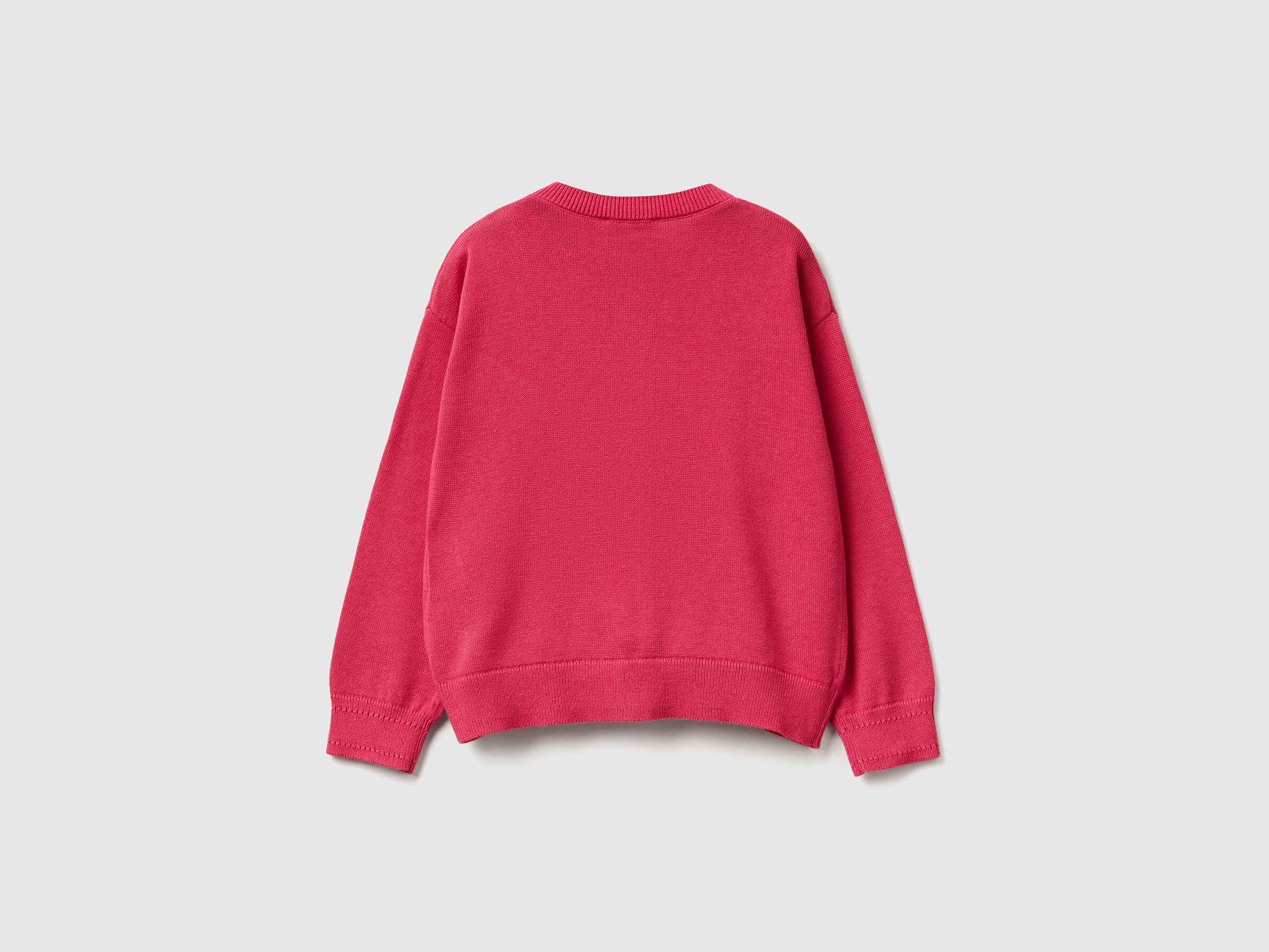 Cardigan à col rond en pur coton – Image 2