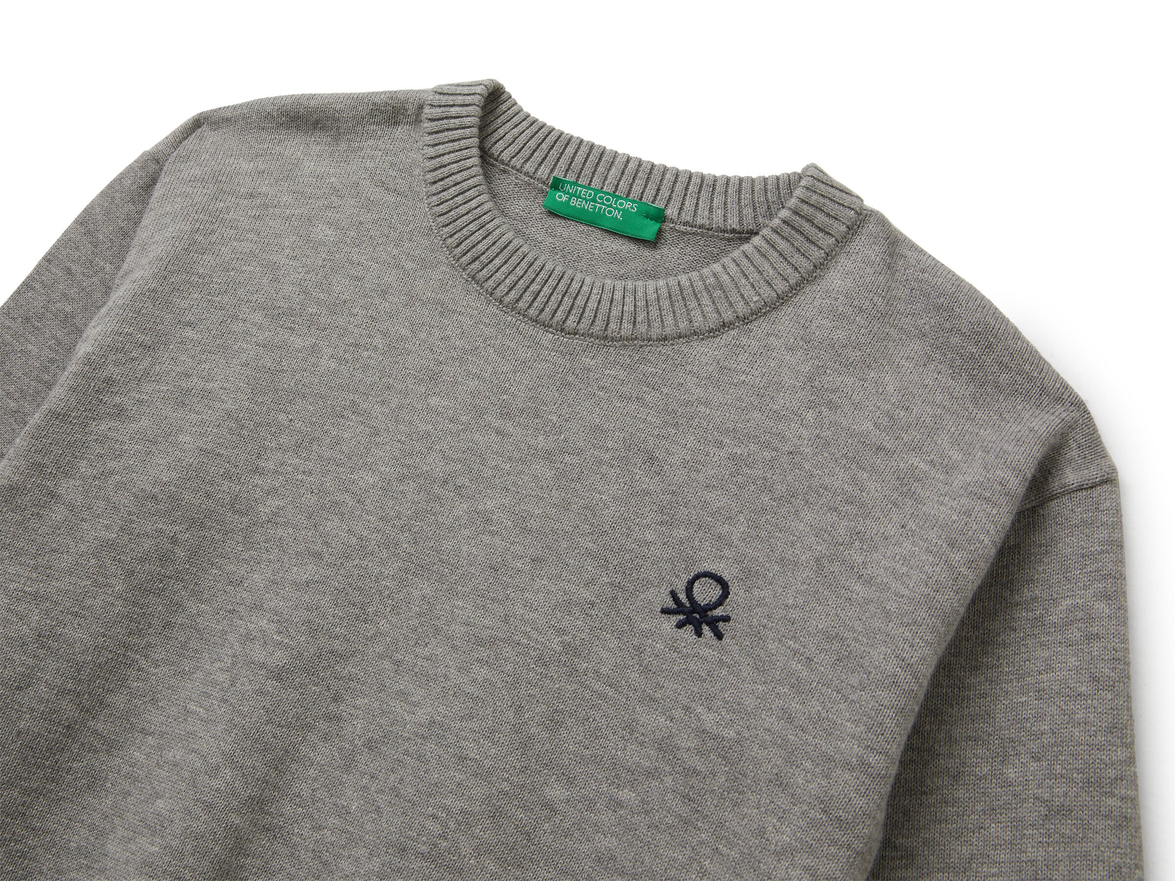 Pull en pur coton avec logo – Image 3